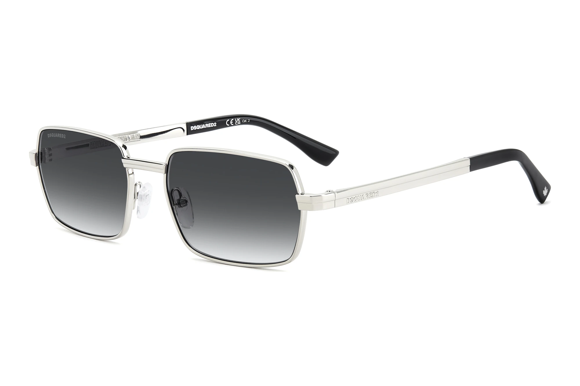 Dsquared2 D2 0192/S 010/9O DARK GREY SHADEDPALLADIUM Dsquared2 D2 0192/S 010/9O DARK GREY SHADEDPALLADIUM