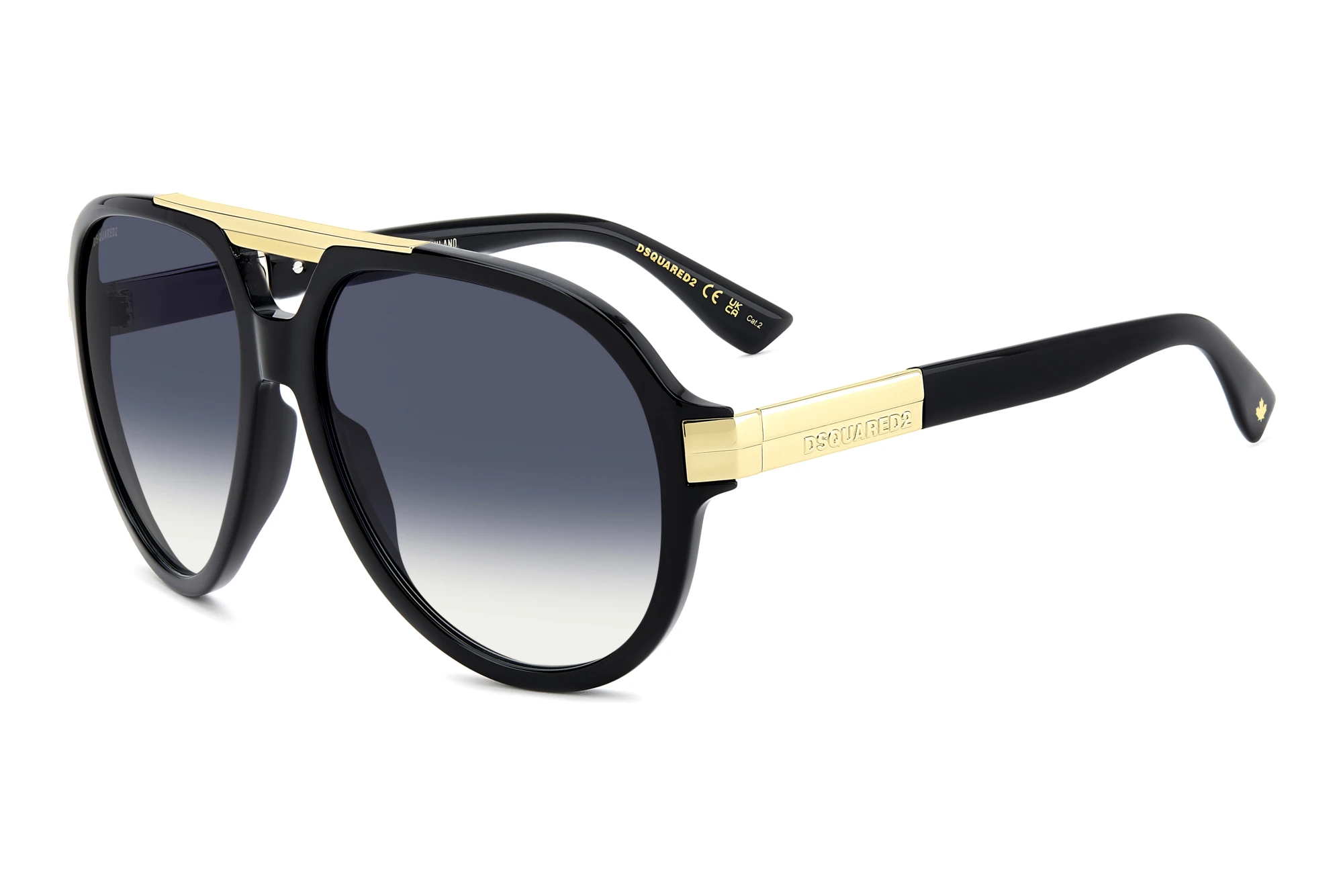 Dsquared2 D2 0196/S 807/08 DK BLUE SHADEDBLACK Dsquared2 D2 0196/S 807/08 DK BLUE SHADEDBLACK