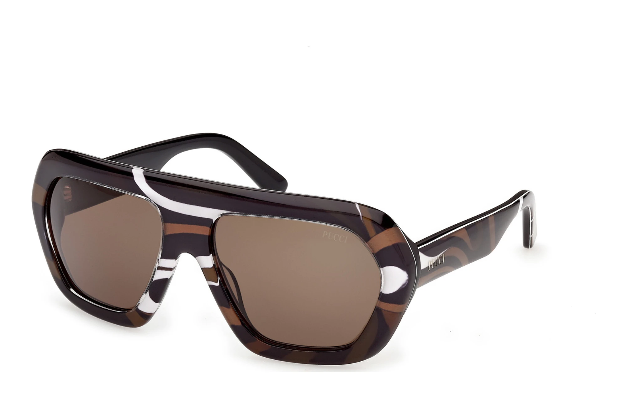 Emilio Pucci EP0252 99E braunAnimalier/Muster Emilio Pucci EP0252 99E braunAnimalier/Muster