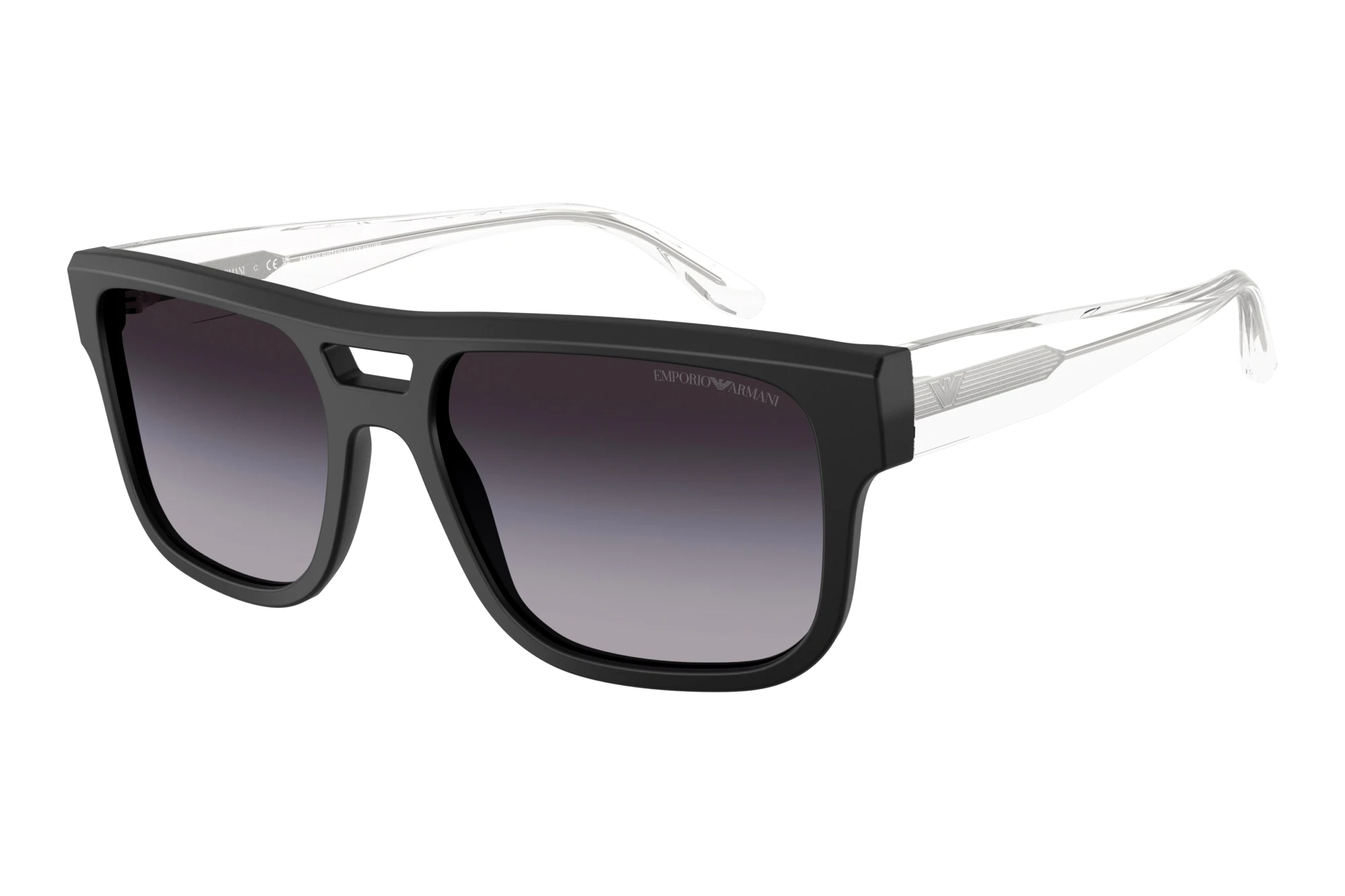 Emporio Armani EA4197 50018G Grey GradientMatte Black Emporio Armani EA4197 50018G Grey GradientMatte Black