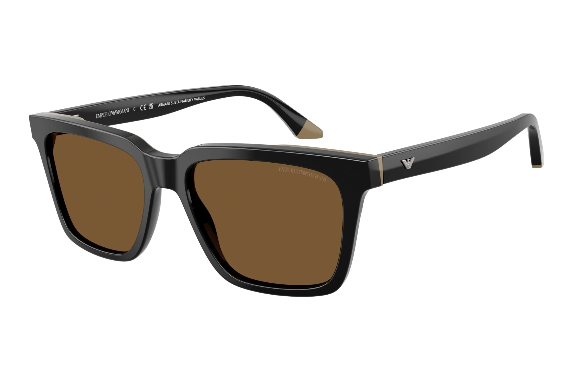Emporio Armani EA4260 631373 BrownBlack/Beige Emporio Armani EA4260 631373 BrownBlack/Beige