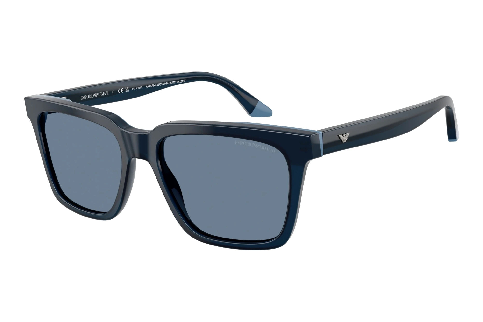 Emporio Armani EA4260 63172V Blue PolarizedOpaline Blue Emporio Armani EA4260 63172V Blue PolarizedOpaline Blue