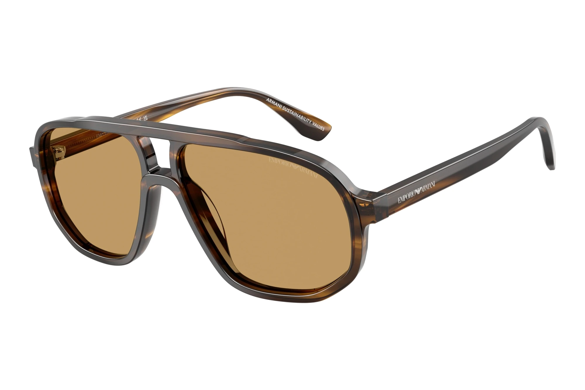 Emporio Armani EA4263U 632673 BrownStriped Dark Green Emporio Armani EA4263U 632673 BrownStriped Dark Green