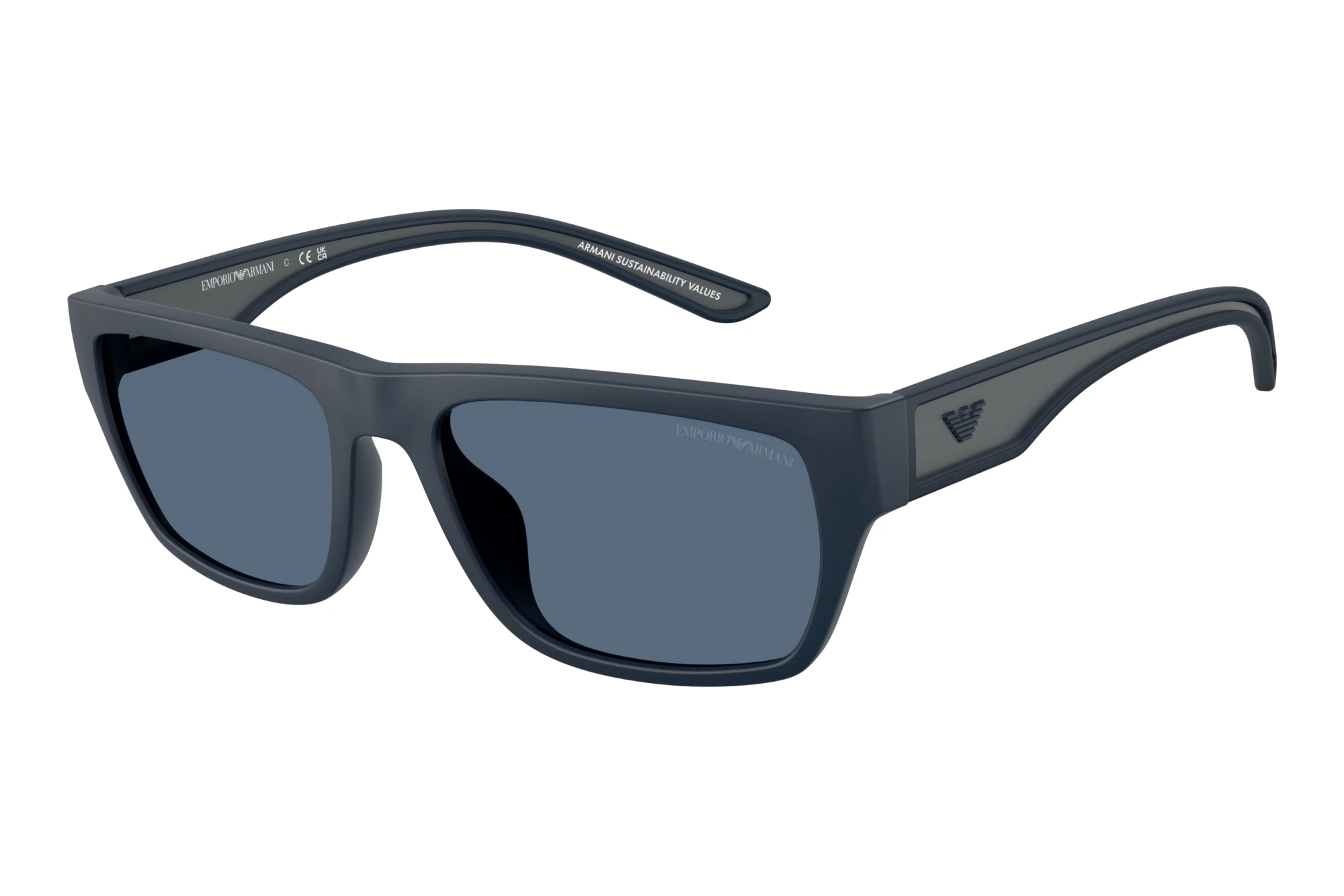 Emporio Armani EA4267U 618580 Dark BlueRubberized Matte Blue Emporio Armani EA4267U 618580 Dark BlueRubberized Matte Blue