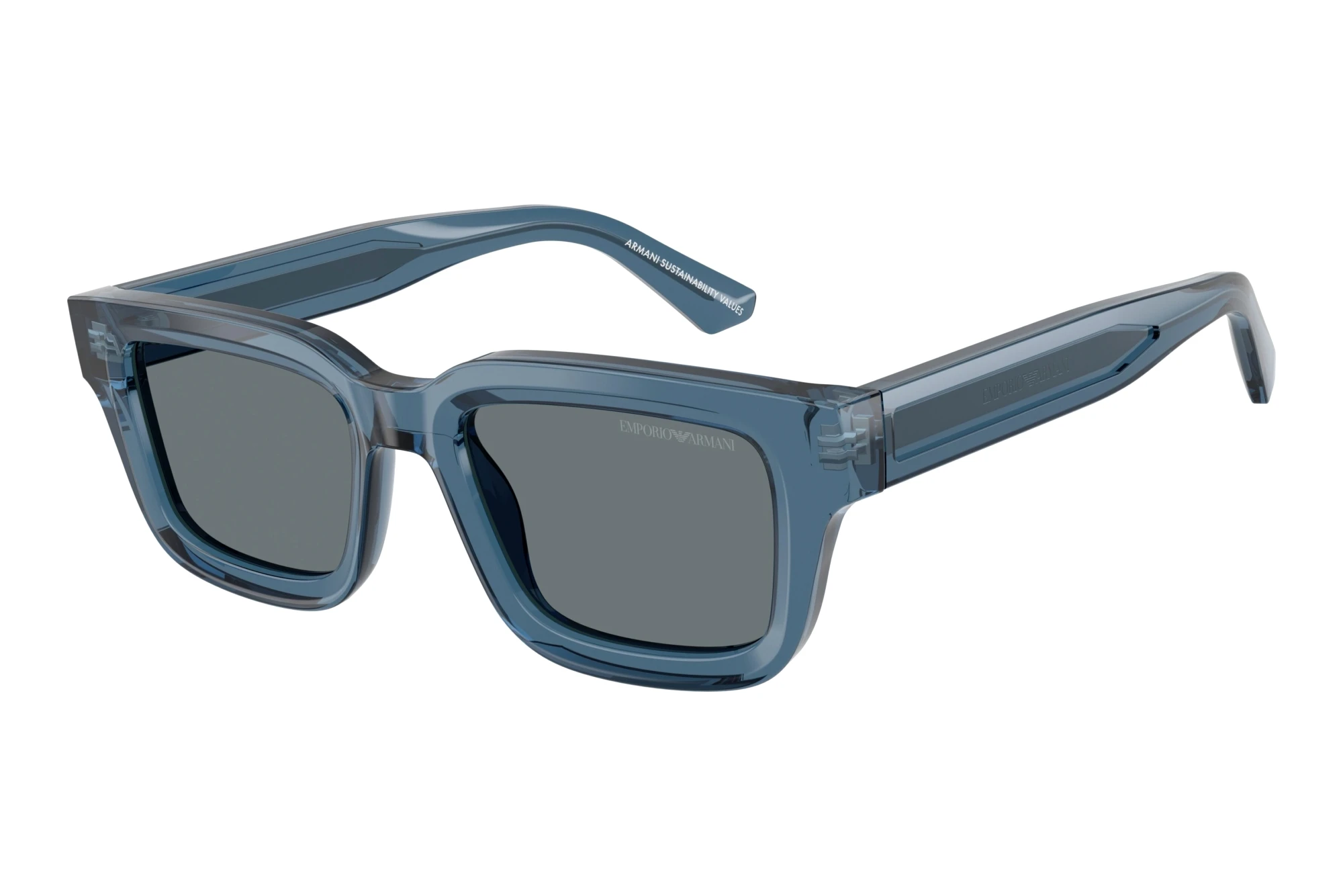 Emporio Armani EA4270 636280 Dark BlueShiny Transparent Blue Emporio Armani EA4270 636280 Dark BlueShiny Transparent Blue