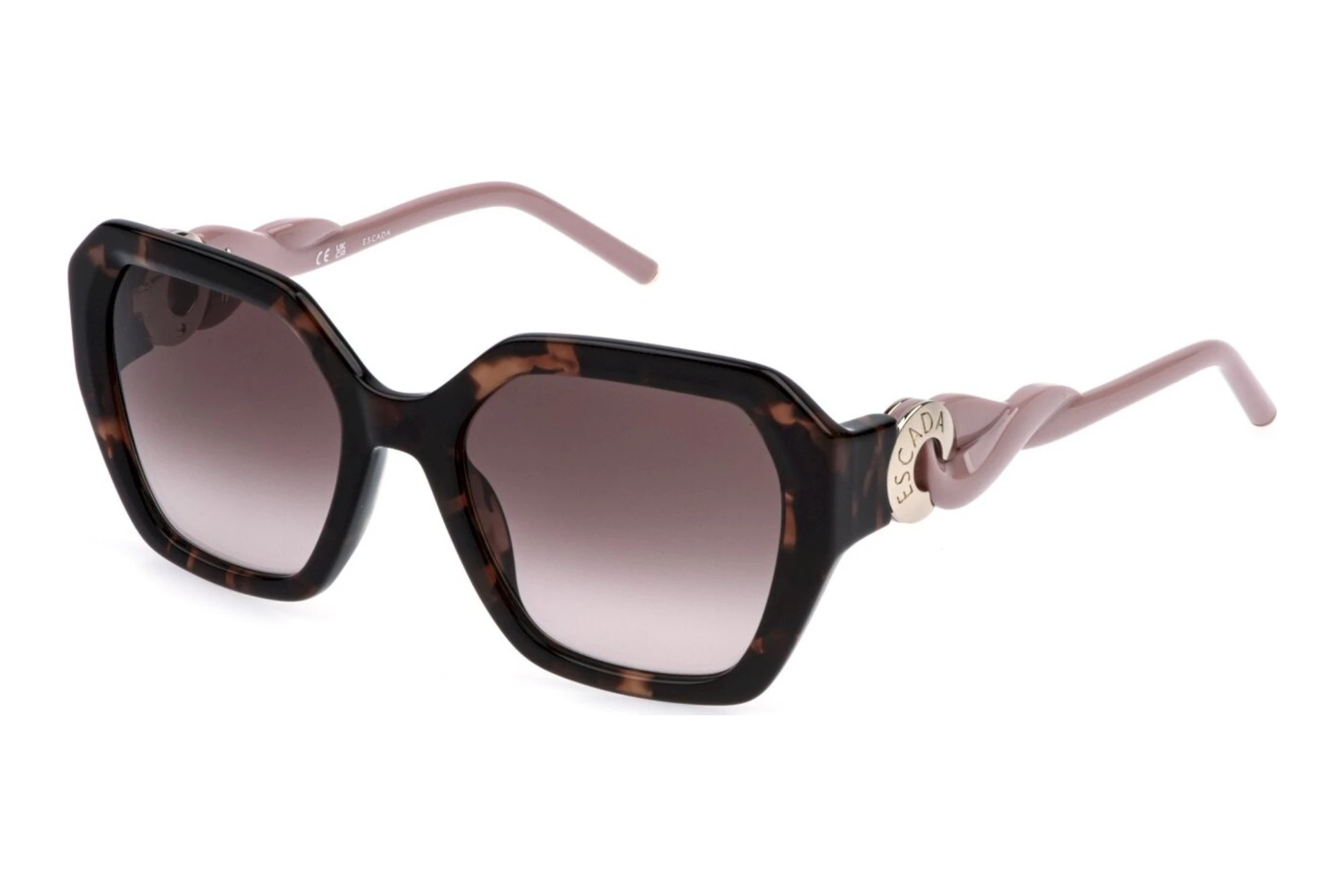 Escada SESG37 0909 BROWN GRADIENT BROWNSHINY CLASSIC HAVANA Escada SESG37 0909 BROWN GRADIENT BROWNSHINY CLASSIC HAVANA