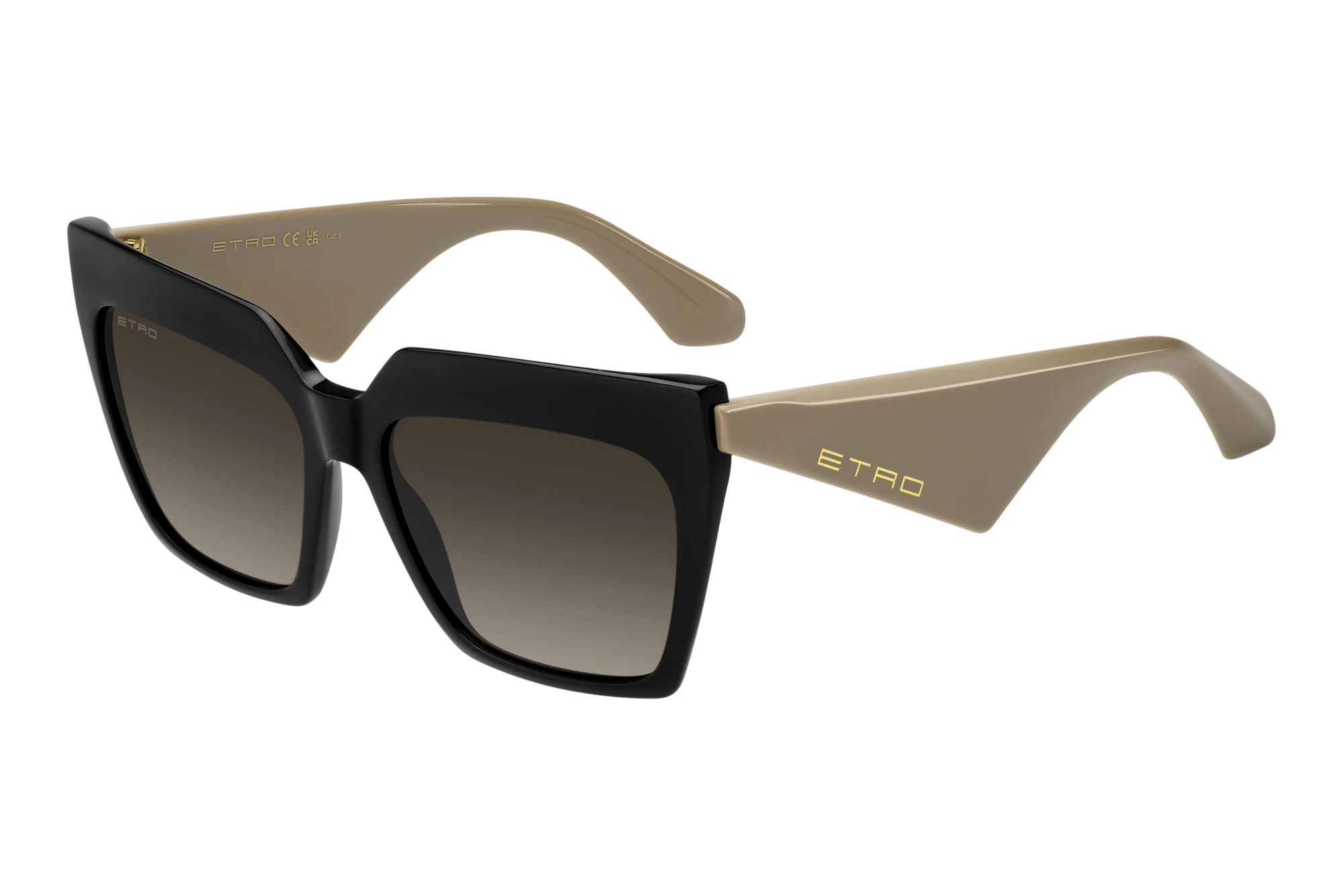 Etro ETRO 0001/S 0WM/HA BROWN SHADEDBLACK BEIGE Etro ETRO 0001/S 0WM/HA BROWN SHADEDBLACK BEIGE