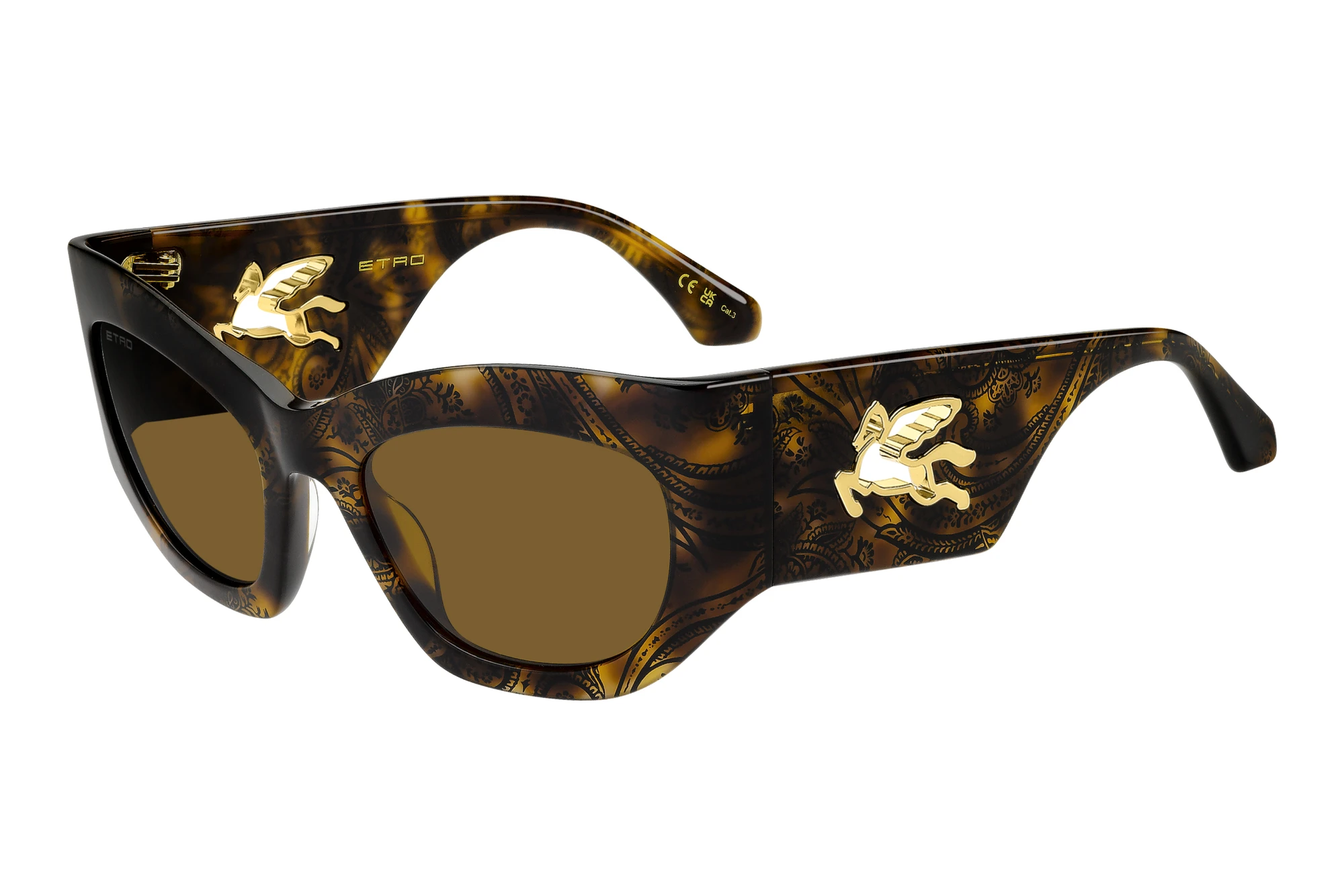 Etro ETRO 0074/G/S H7P/70 BROWNPATTERN HAVANA Etro ETRO 0074/G/S H7P/70 BROWNPATTERN HAVANA