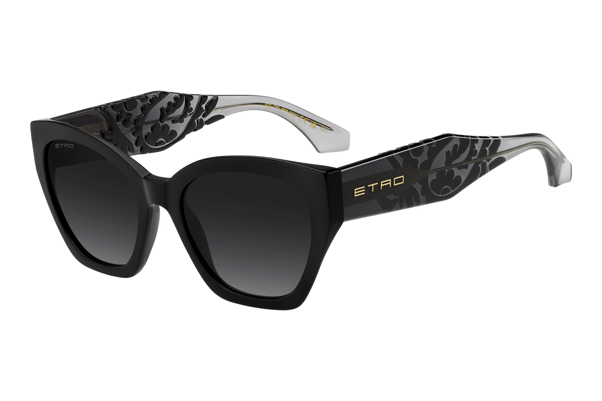 Etro ETRO 0148/S 807/9O GREY SHADEDBLACK Etro ETRO 0148/S 807/9O GREY SHADEDBLACK