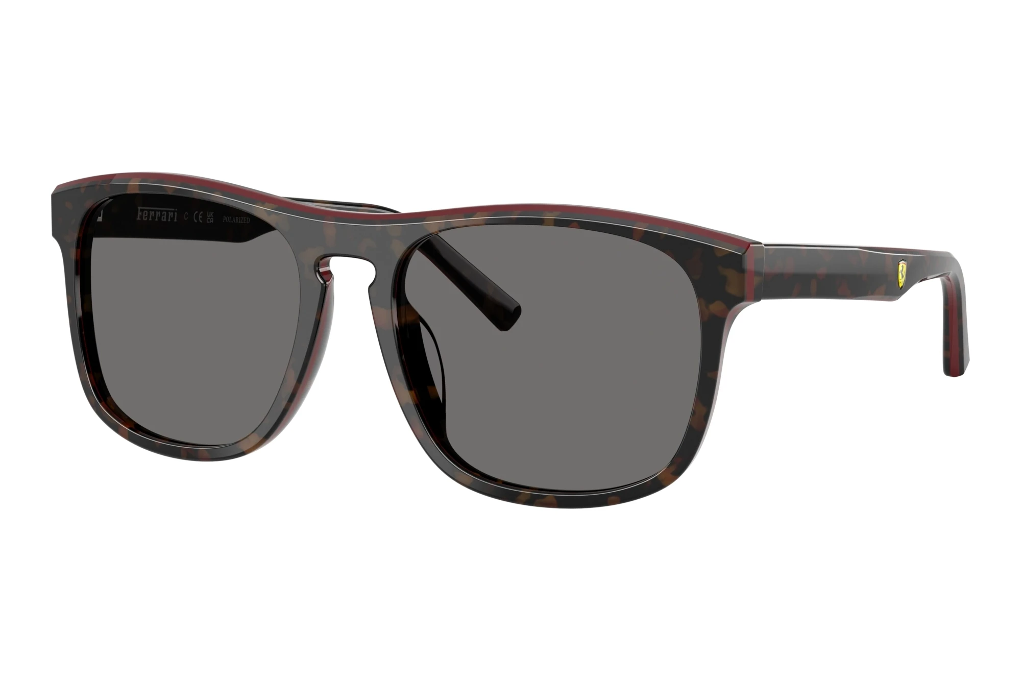 Ferrari Scuderia FZ6020U 742/81 Polarized Dark GreyHavana/Red Ferrari Scuderia FZ6020U 742/81 Polarized Dark GreyHavana/Red