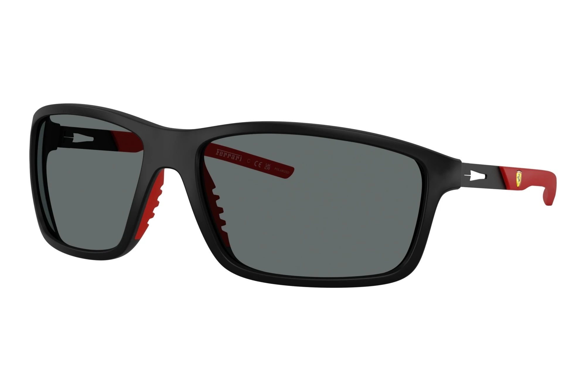 Ferrari Scuderia FZ6021U 504/81 Polarized GreyMatte Black Ferrari Scuderia FZ6021U 504/81 Polarized GreyMatte Black