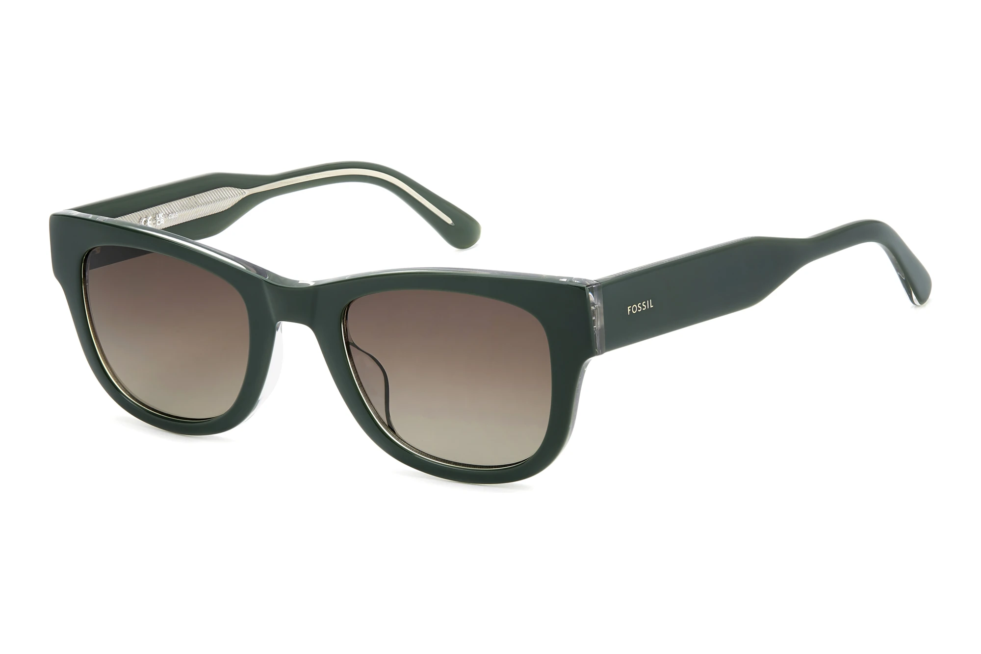 Fossil FOS 2167/S 1ED/HA BROWN SHADEDGREEN Fossil FOS 2167/S 1ED/HA BROWN SHADEDGREEN
