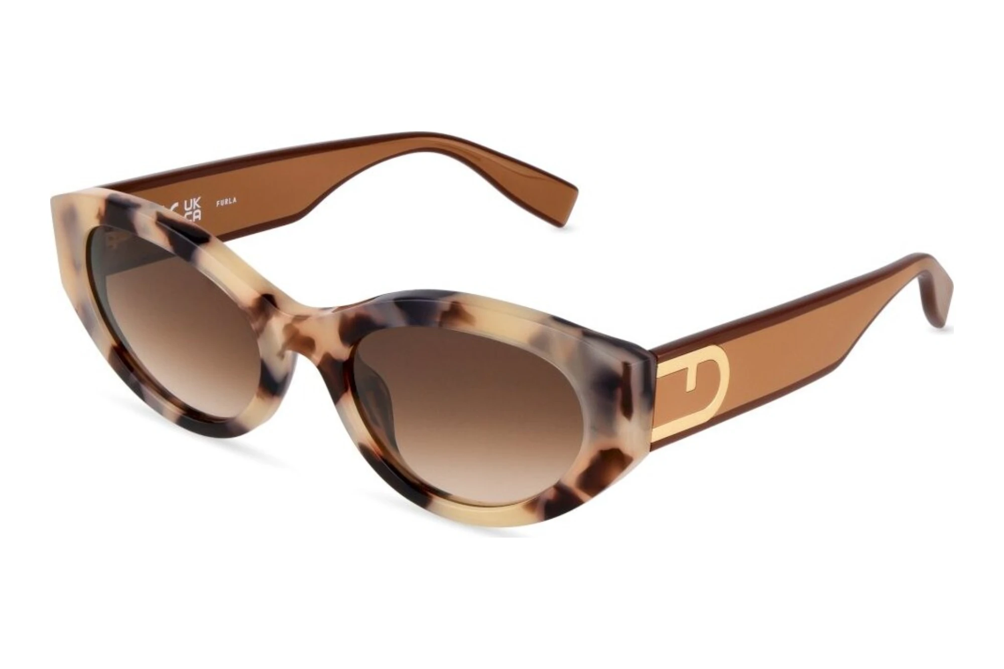 Furla SFU976 0XA5 BROWN GRADIENTSHINY OPAL BROWN/WHITE HAVANA Furla SFU976 0XA5 BROWN GRADIENTSHINY OPAL BROWN/WHITE HAVANA