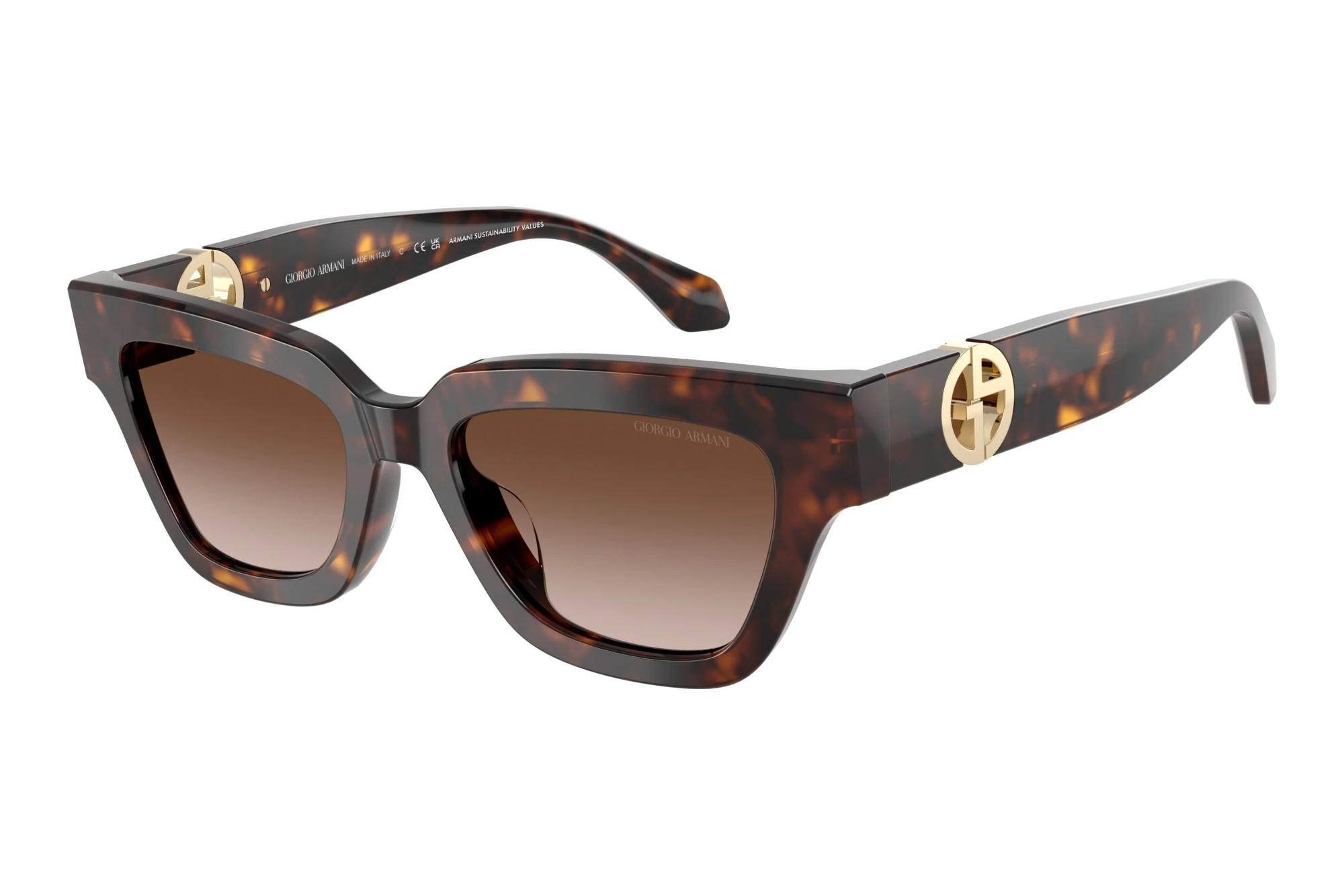 Giorgio Armani AR8246U 587913 Gradient BrownHavana Giorgio Armani AR8246U 587913 Gradient BrownHavana