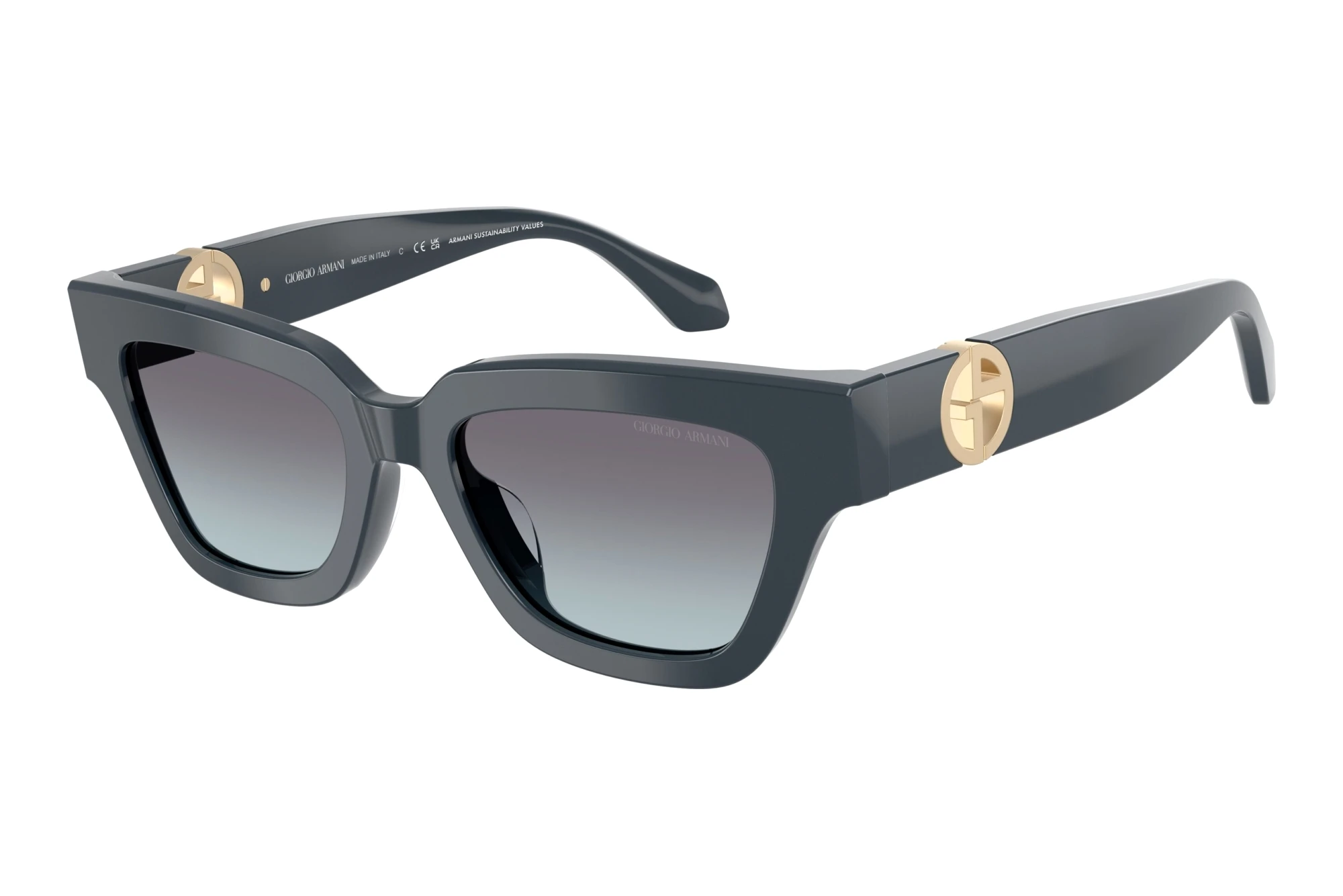 Giorgio Armani AR8246U 630919 Blue GradientDusty Blue Giorgio Armani AR8246U 630919 Blue GradientDusty Blue