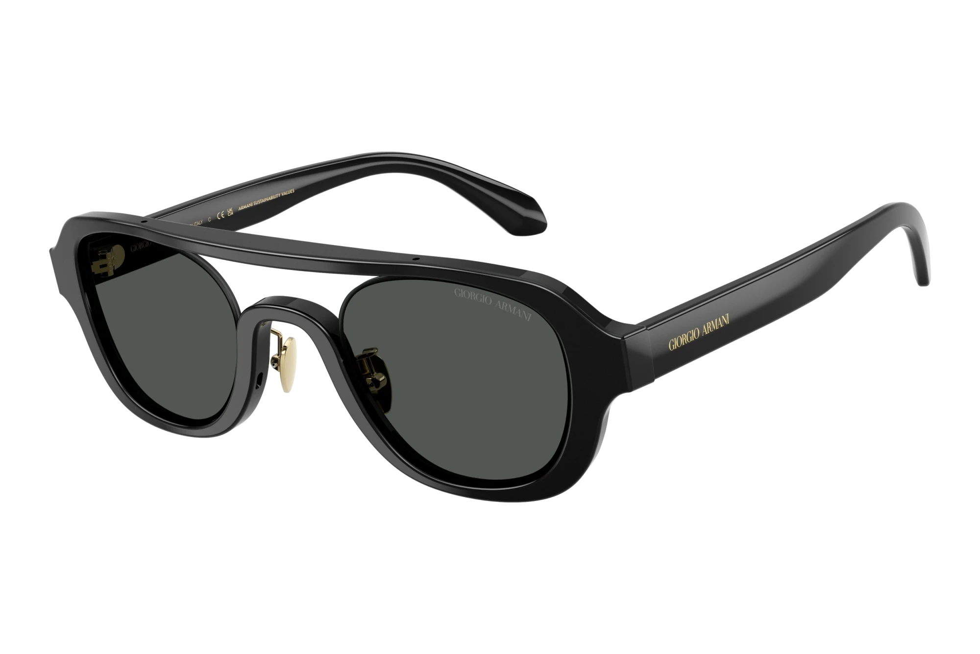 Giorgio Armani AR8247 500187 Dark GreyBlack Giorgio Armani AR8247 500187 Dark GreyBlack