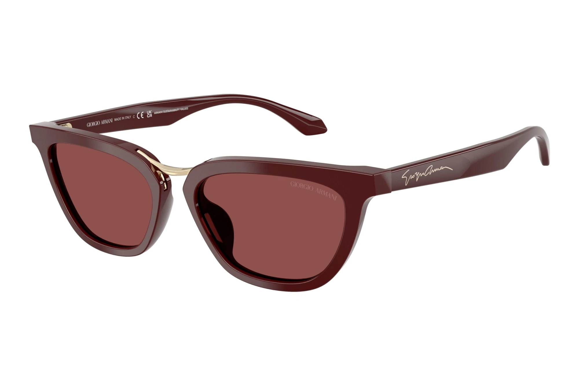 Giorgio Armani AR8253U 639775 Dark VioletBurgundy Giorgio Armani AR8253U 639775 Dark VioletBurgundy