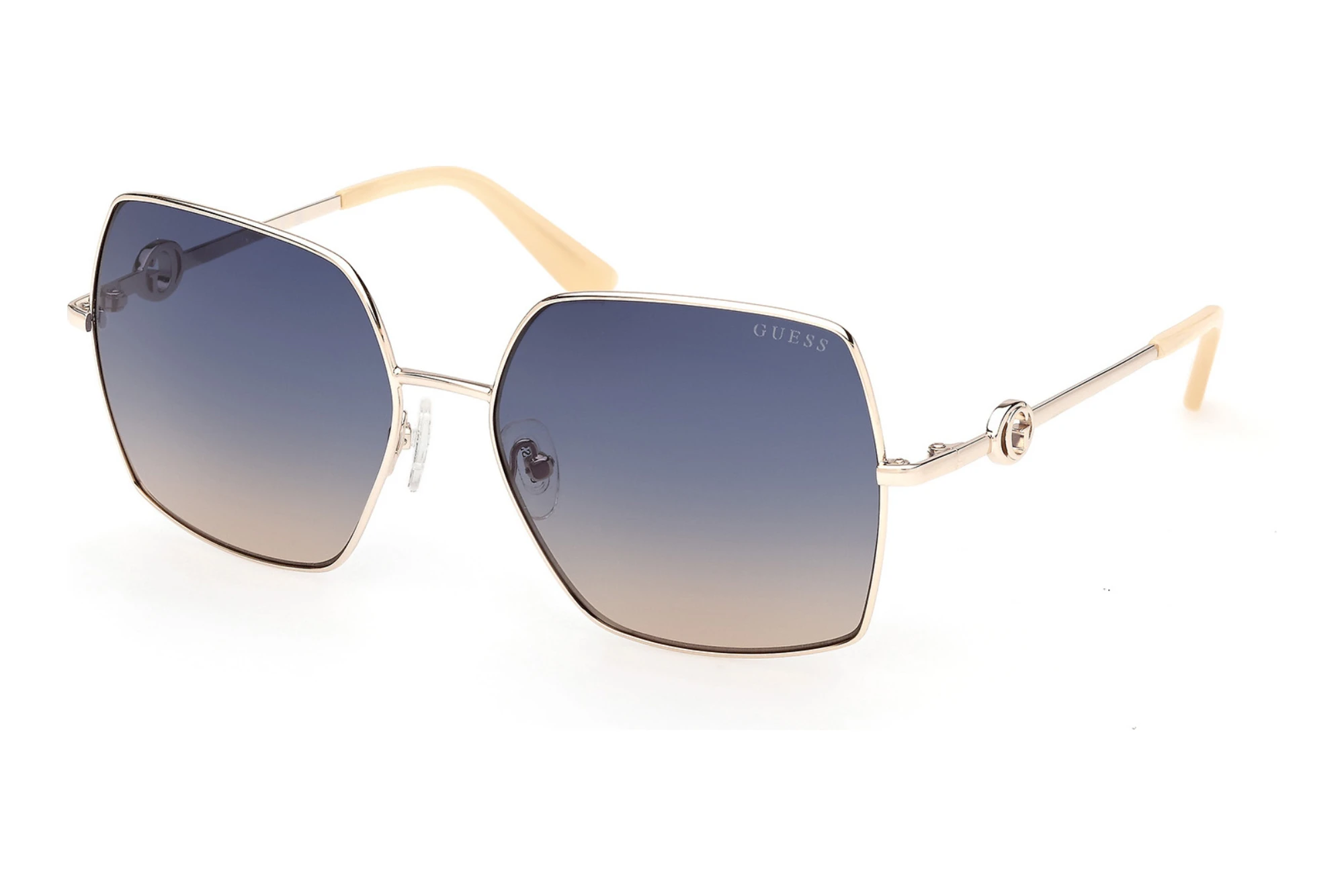 Guess GU00285 32W blau verlaufendGlänzend Blassgold Guess GU00285 32W blau verlaufendGlänzend Blassgold