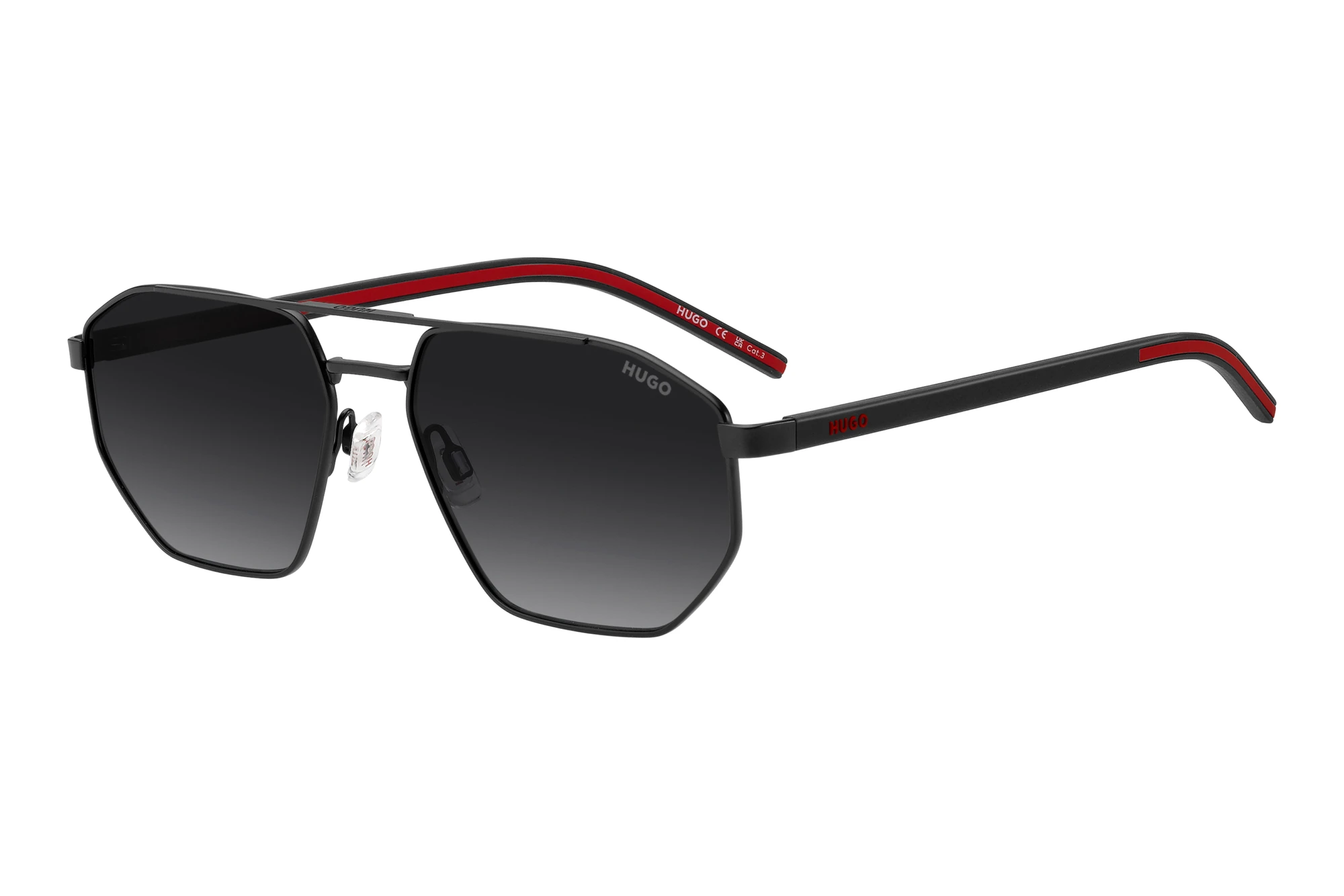 Hugo HG 1433/S 003/9O GREY SHADEDMATTE BLACK Hugo HG 1433/S 003/9O GREY SHADEDMATTE BLACK