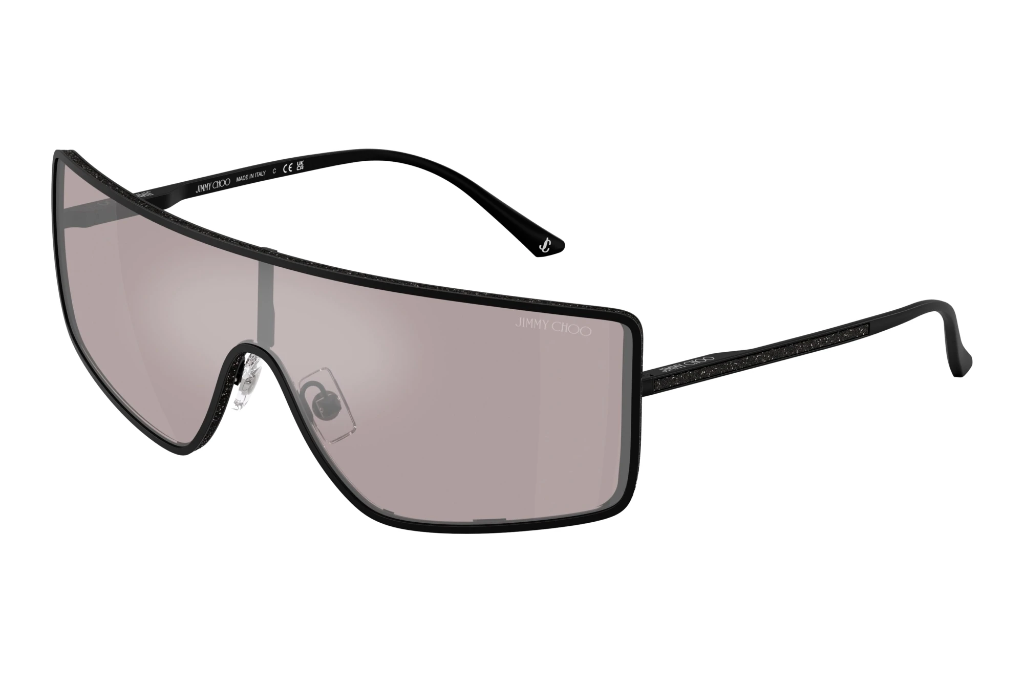 Jimmy Choo JC4021J 3001AK Violet Mirror Flash SilverMatte Black Jimmy Choo JC4021J 3001AK Violet Mirror Flash SilverMatte Black