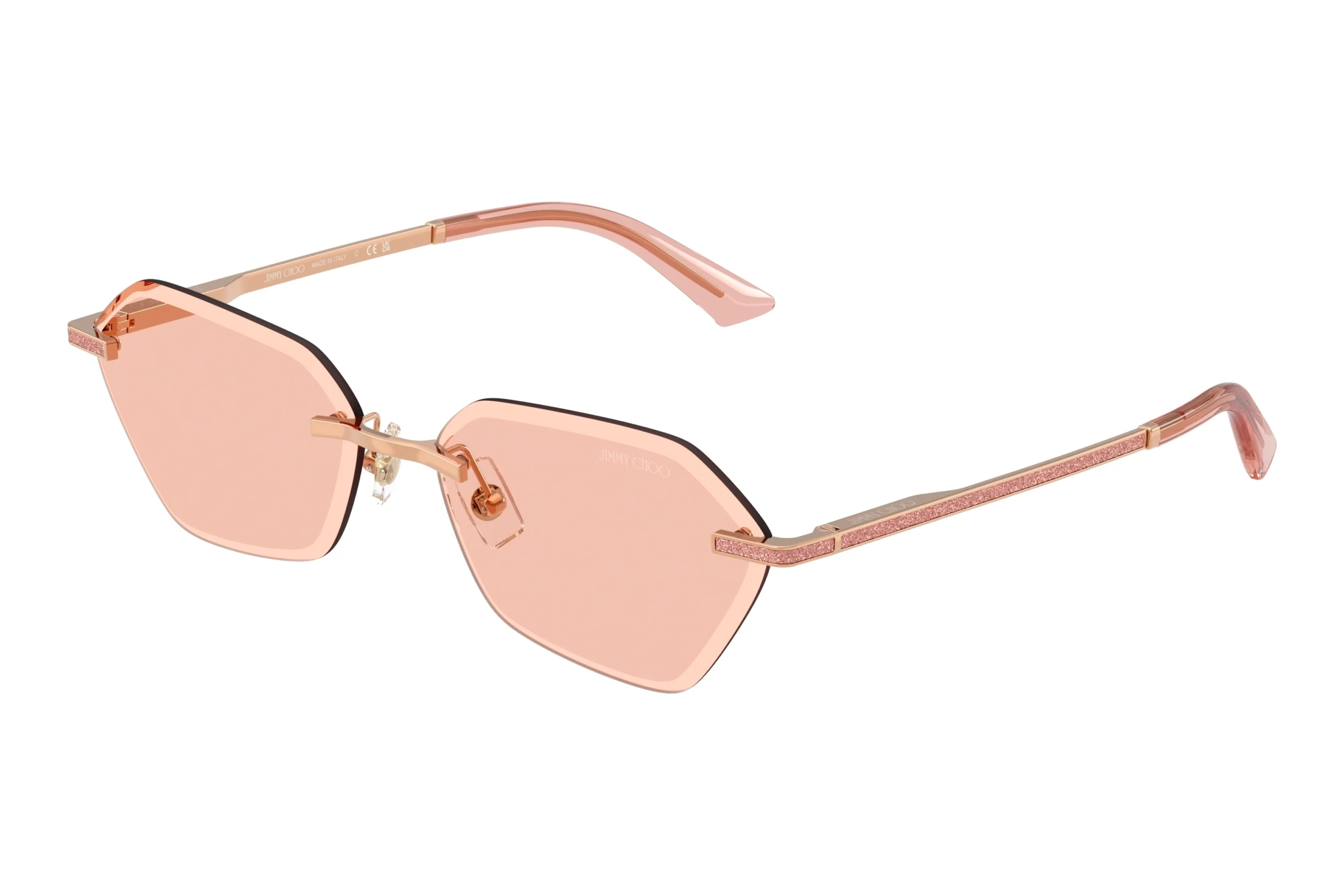 Jimmy Choo JC4022J 300884 Dark PinkRose Gold Jimmy Choo JC4022J 300884 Dark PinkRose Gold