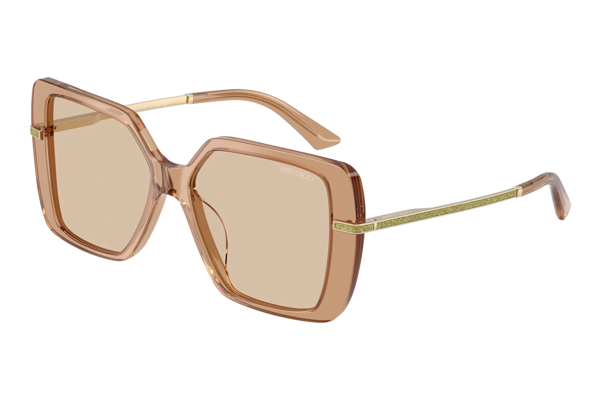 Jimmy Choo JC5048JU 507693 Light BrownTransparent Tan Jimmy Choo JC5048JU 507693 Light BrownTransparent Tan