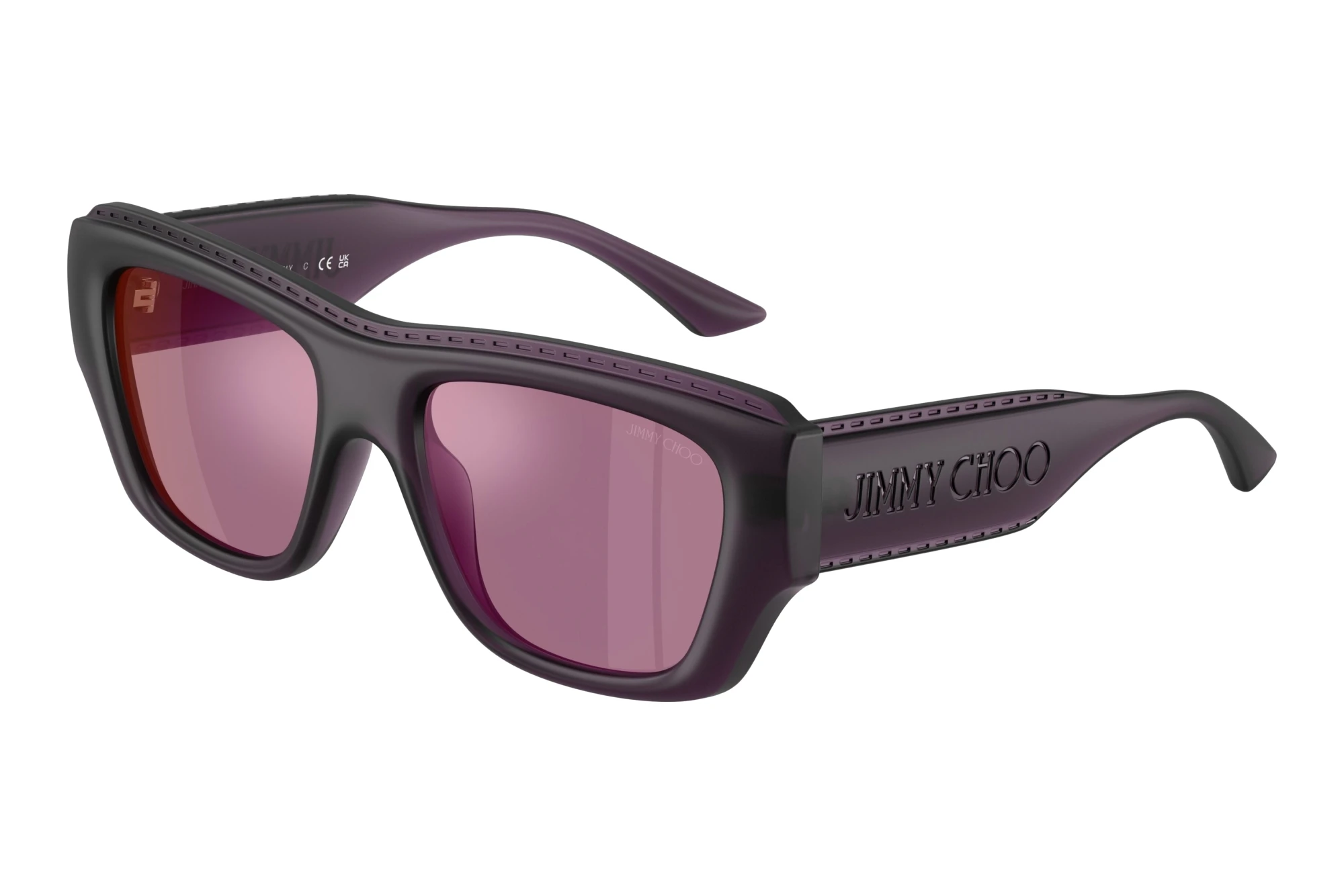 Jimmy Choo JC6003U 5092LB Violet Mirror PinkTransparent Prune Jimmy Choo JC6003U 5092LB Violet Mirror PinkTransparent Prune