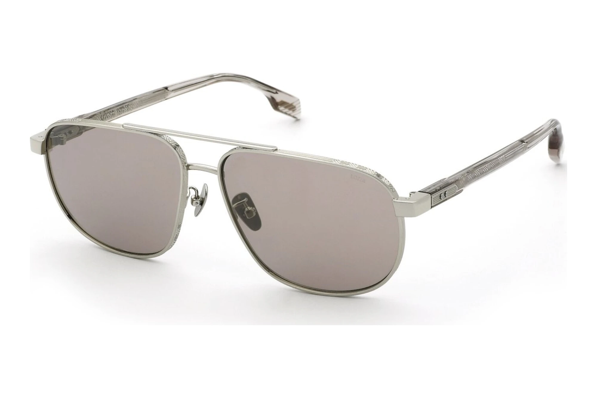 Lozza SL2454M 579X SMOKE/MIRROR SILVERSHINY PALLADIUM Lozza SL2454M 579X SMOKE/MIRROR SILVERSHINY PALLADIUM