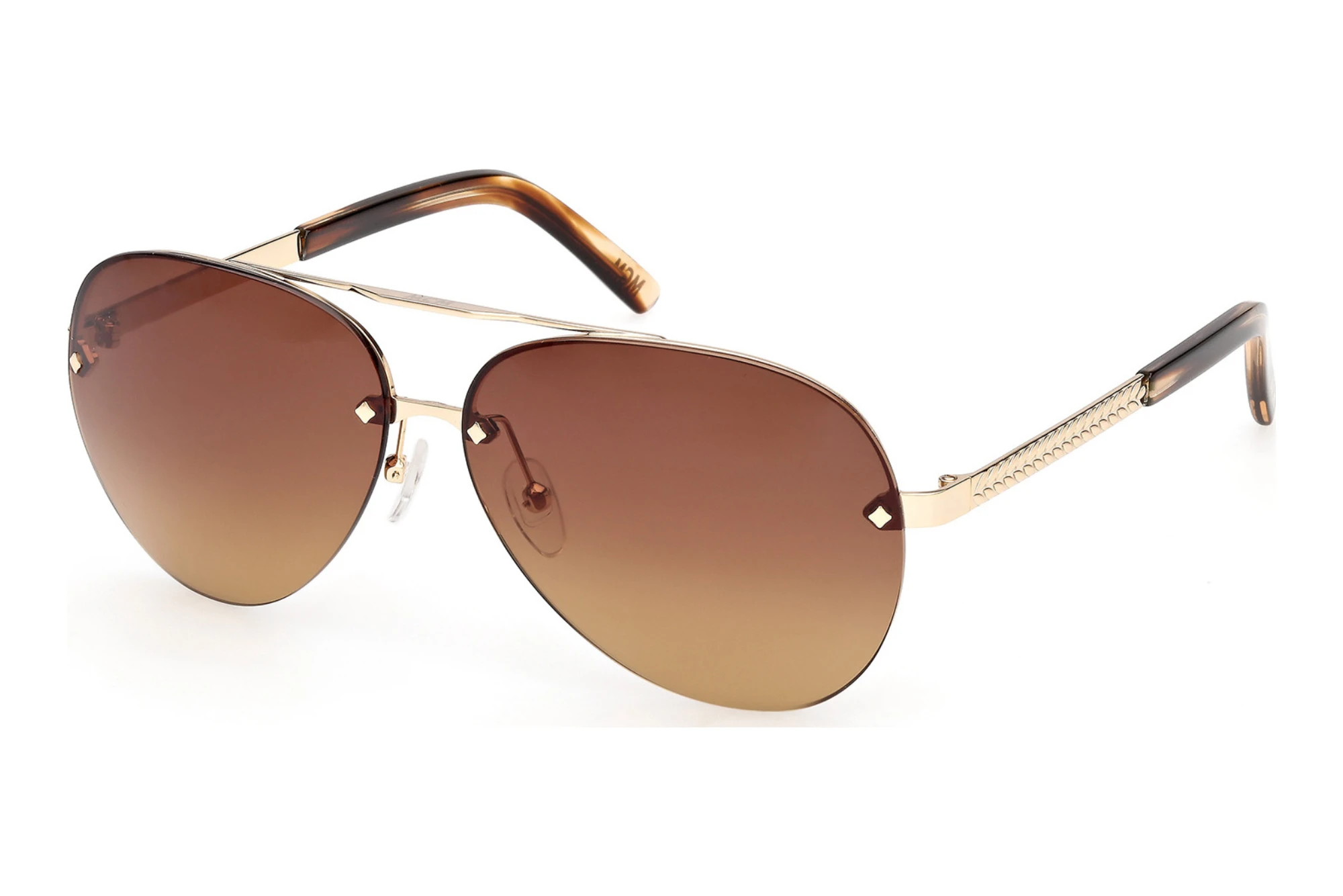 MCM Worldwide MW0027-H 32F braun verlaufendGlänzend Blassgold MCM Worldwide MW0027-H 32F braun verlaufendGlänzend Blassgold