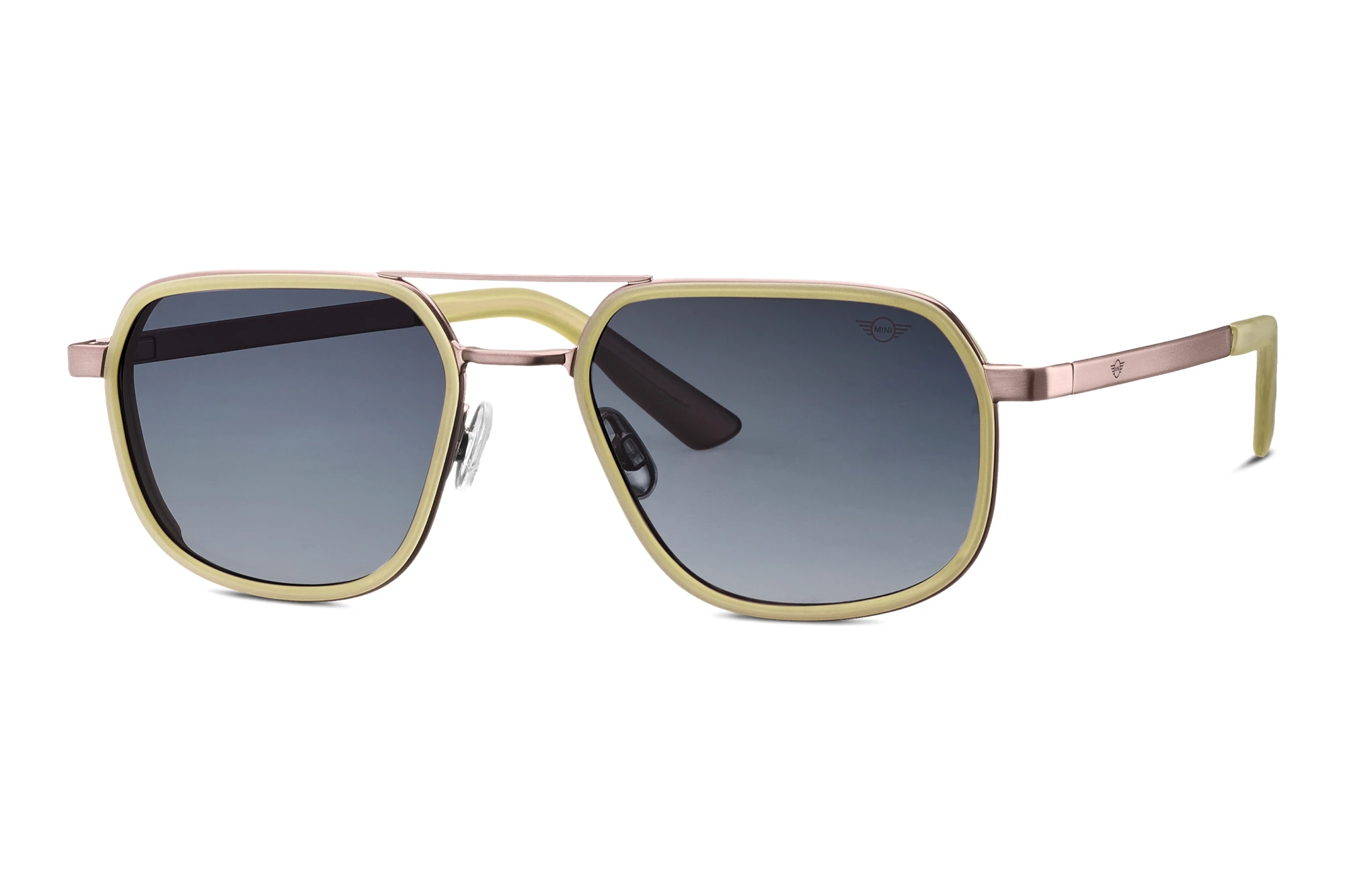 MINI Eyewear MI 747027 86 grau / gungelb / weiß / beige MINI Eyewear MI 747027 86 grau / gungelb / weiß / beige