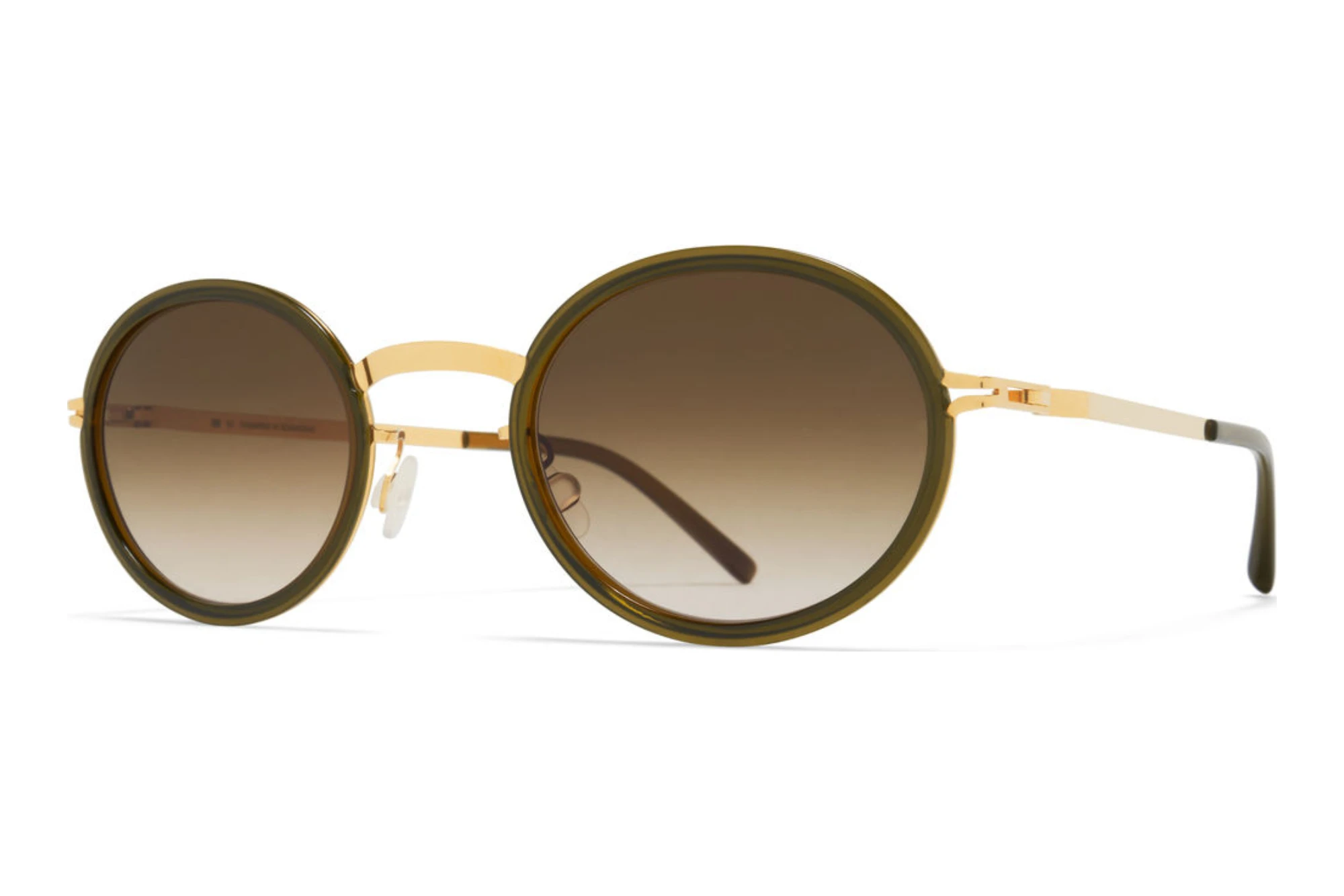MYKITA BERTHOLD SUN 758 Rawbrown GradientA114 Glossygold/Peridot MYKITA BERTHOLD SUN 758 Rawbrown GradientA114 Glossygold/Peridot
