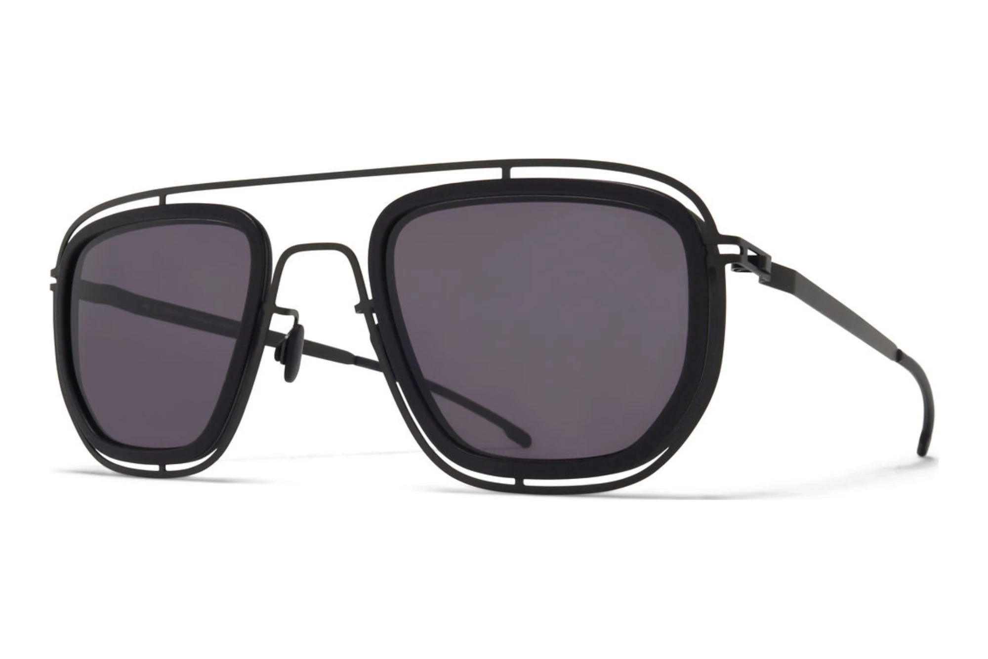 MYKITA FERLO SUN 579 Coolgrey SolidMH6-Pitch Black/Black MYKITA FERLO SUN 579 Coolgrey SolidMH6-Pitch Black/Black