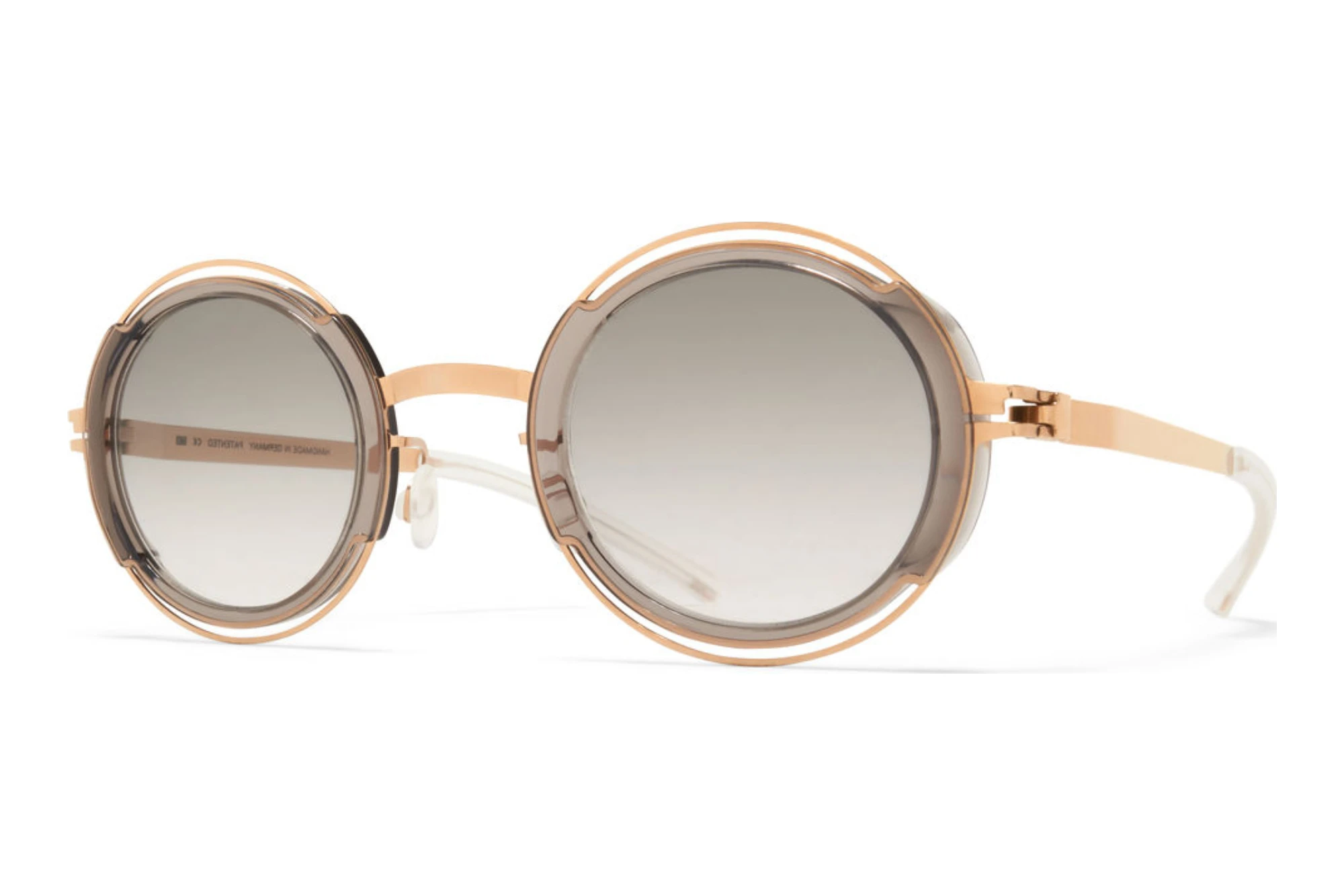 MYKITA PEARL SUN 653 Original Grey GradientA83-Champagne Gold/Clear Ash MYKITA PEARL SUN 653 Original Grey GradientA83-Champagne Gold/Clear Ash