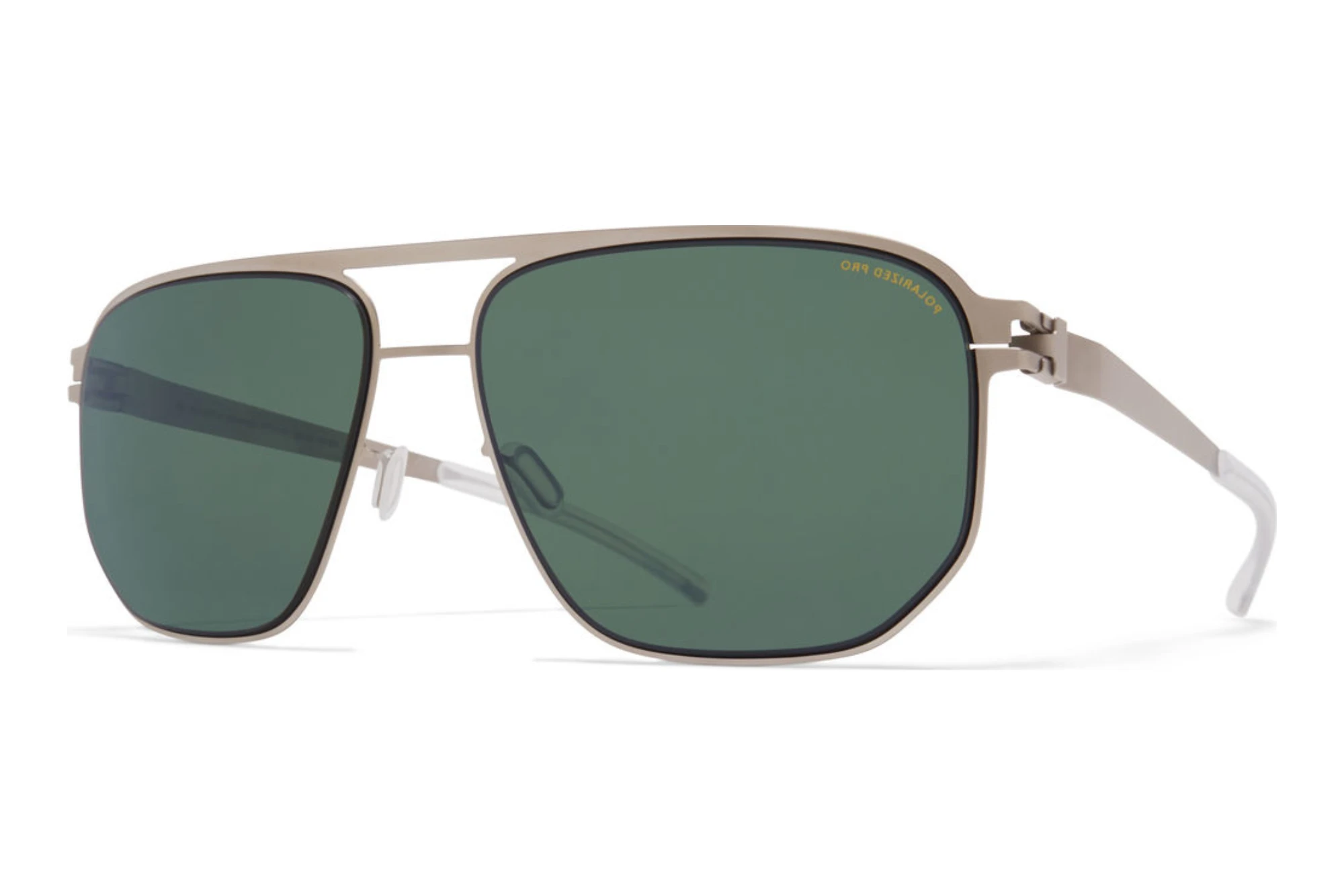 MYKITA PERRY SUN 509 Polarized Pro Green 15Matte Silver/Black MYKITA PERRY SUN 509 Polarized Pro Green 15Matte Silver/Black