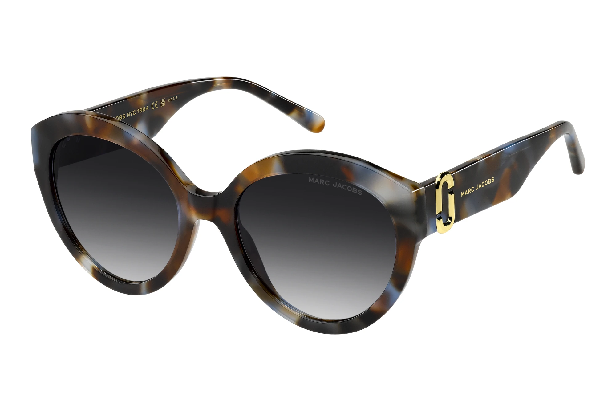 Marc Jacobs MARC 882/S X8Q/9O DARK GREY SHADEDBROWN BLUE HAVANA Marc Jacobs MARC 882/S X8Q/9O DARK GREY SHADEDBROWN BLUE HAVANA