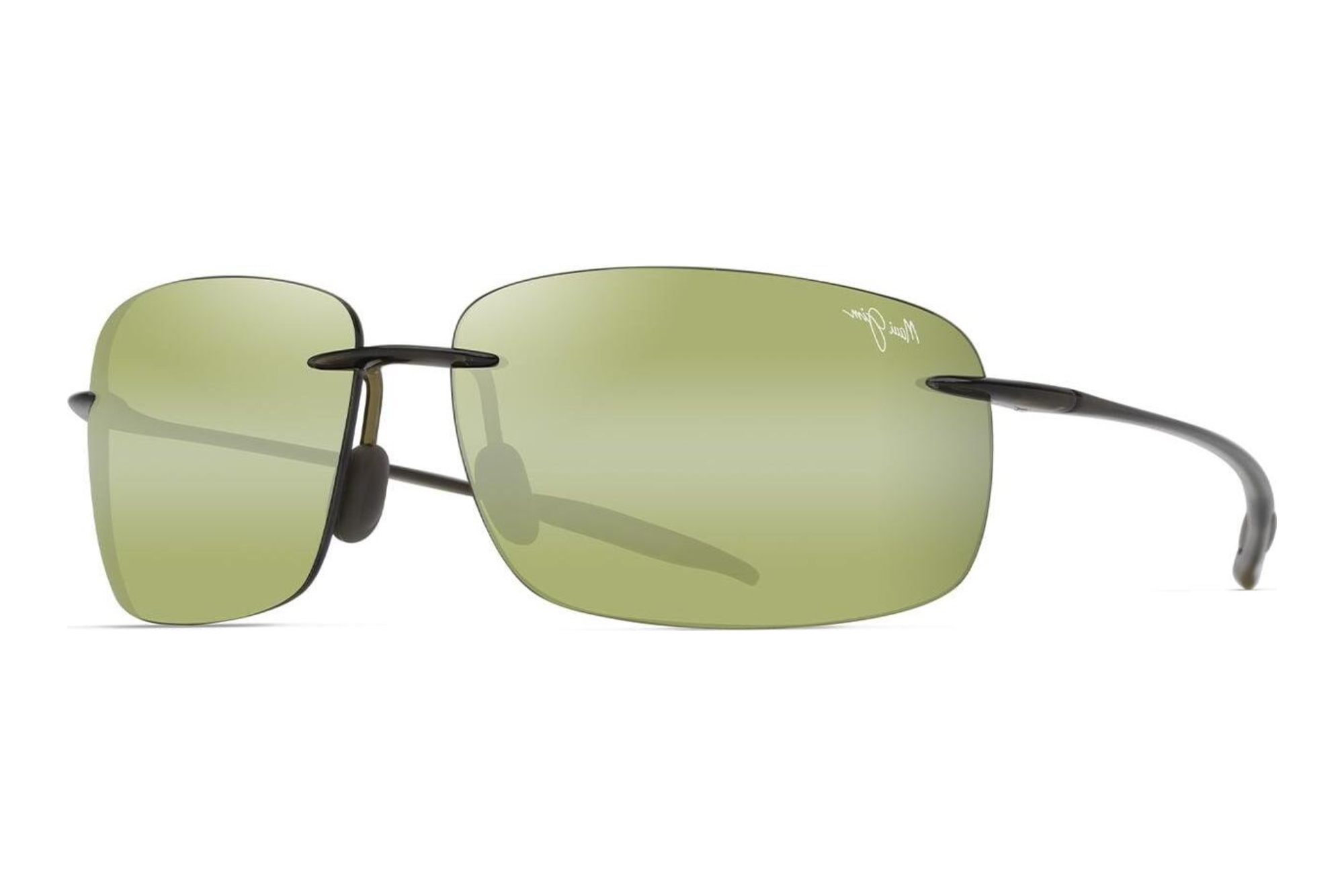 Maui Jim Breakwall HT422-15 Maui HT™Shiny Trans Khaki Green Maui Jim Breakwall HT422-15 Maui HT™Shiny Trans Khaki Green