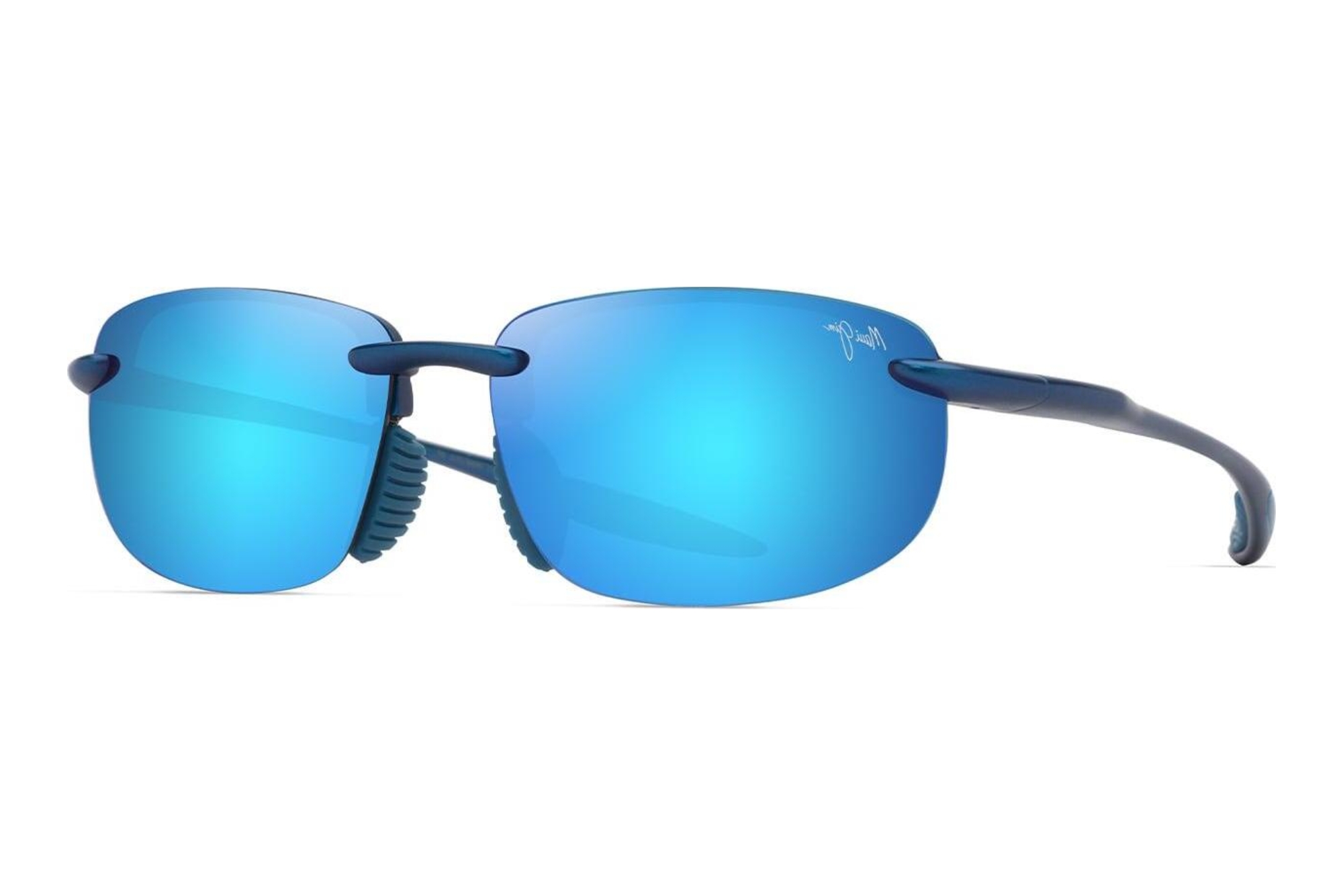 Maui Jim Hookipa Ultra Af B677-03 Blue HawaiiMetal Matte Blue Maui Jim Hookipa Ultra Af B677-03 Blue HawaiiMetal Matte Blue