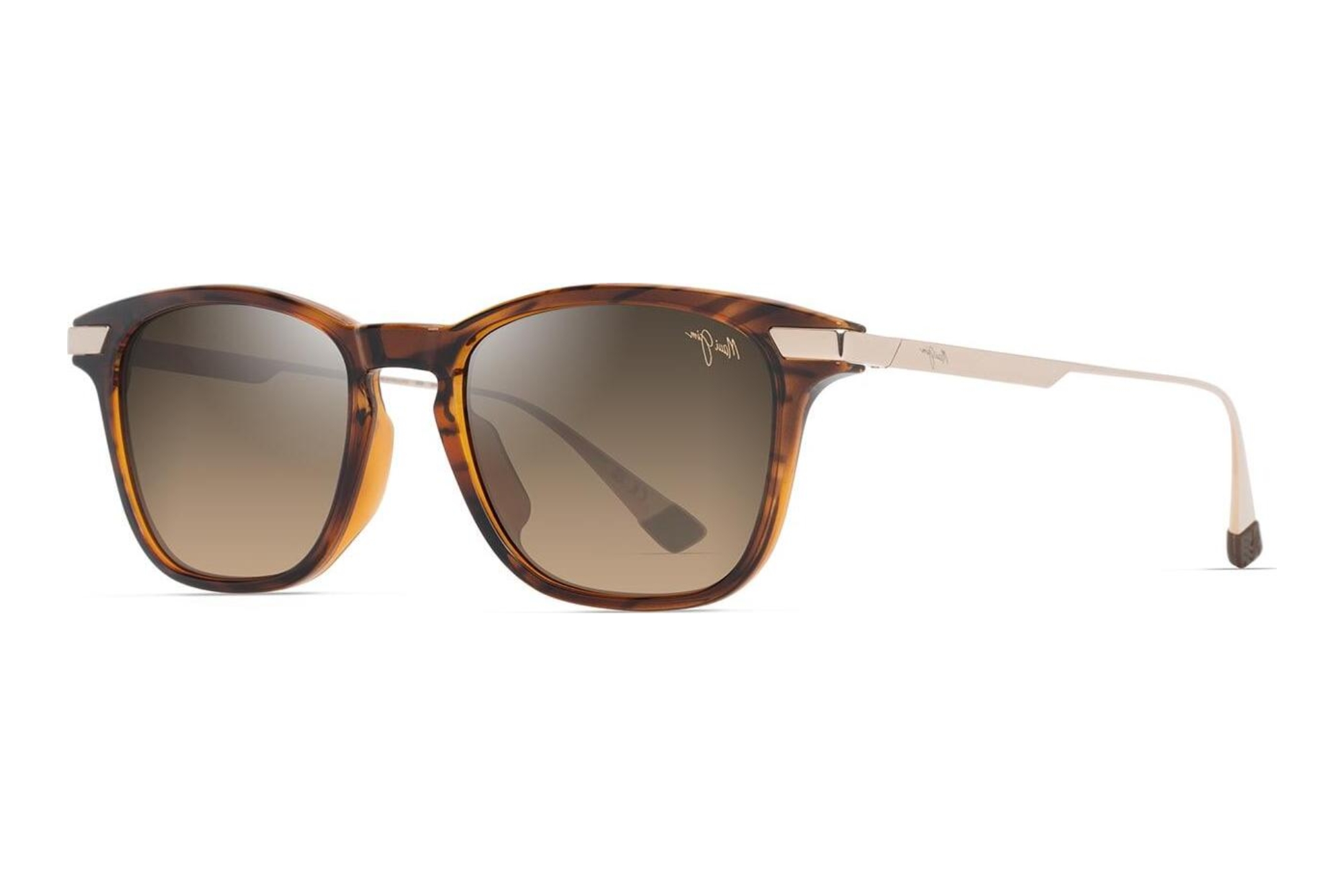 Maui Jim ManaOlana HS623-10 HCL® BronzeShiny Dark Havana w/Gold Maui Jim ManaOlana HS623-10 HCL® BronzeShiny Dark Havana w/Gold