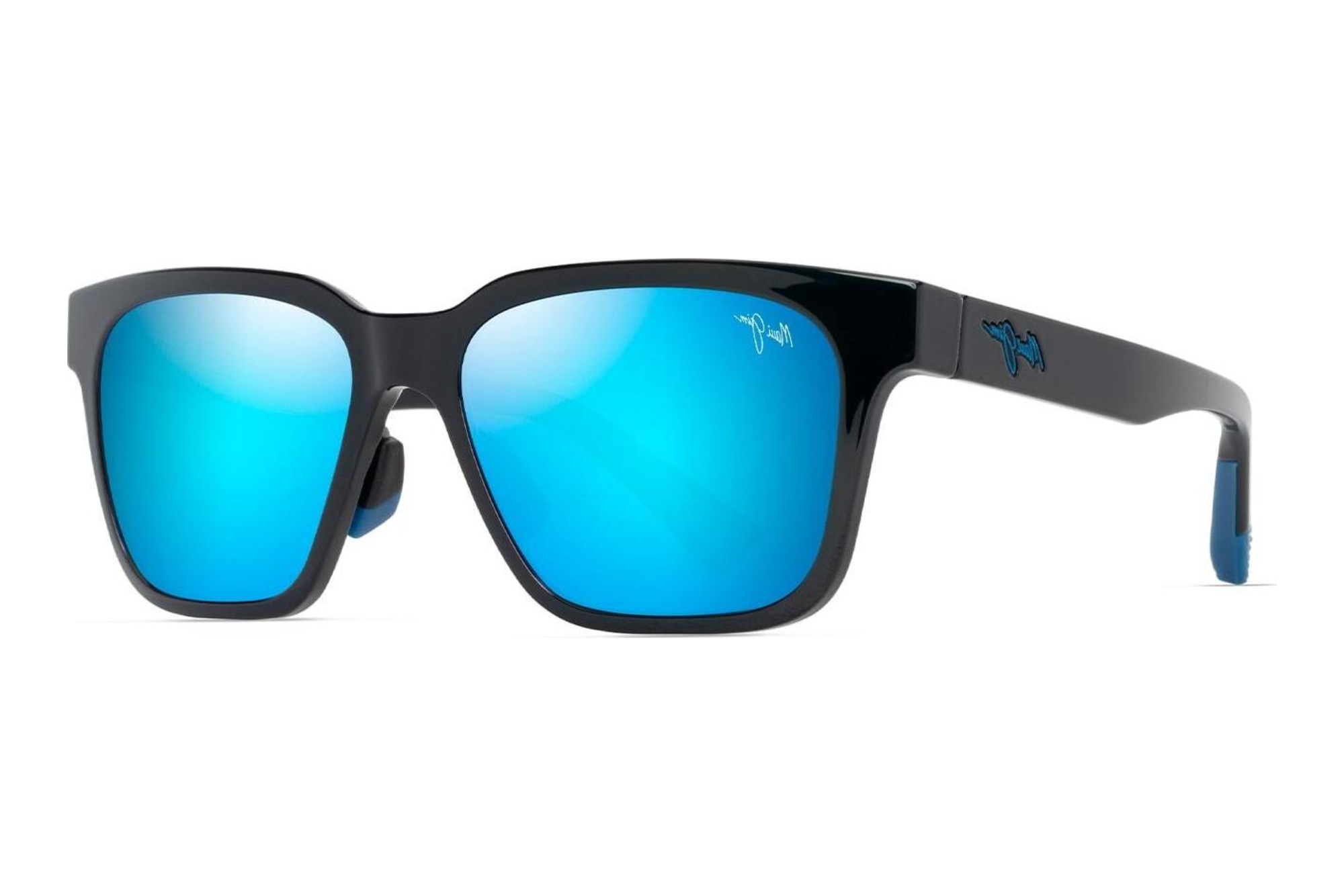 Maui Jim Punikai B631-02 Blue HawaiiShiny Black Maui Jim Punikai B631-02 Blue HawaiiShiny Black