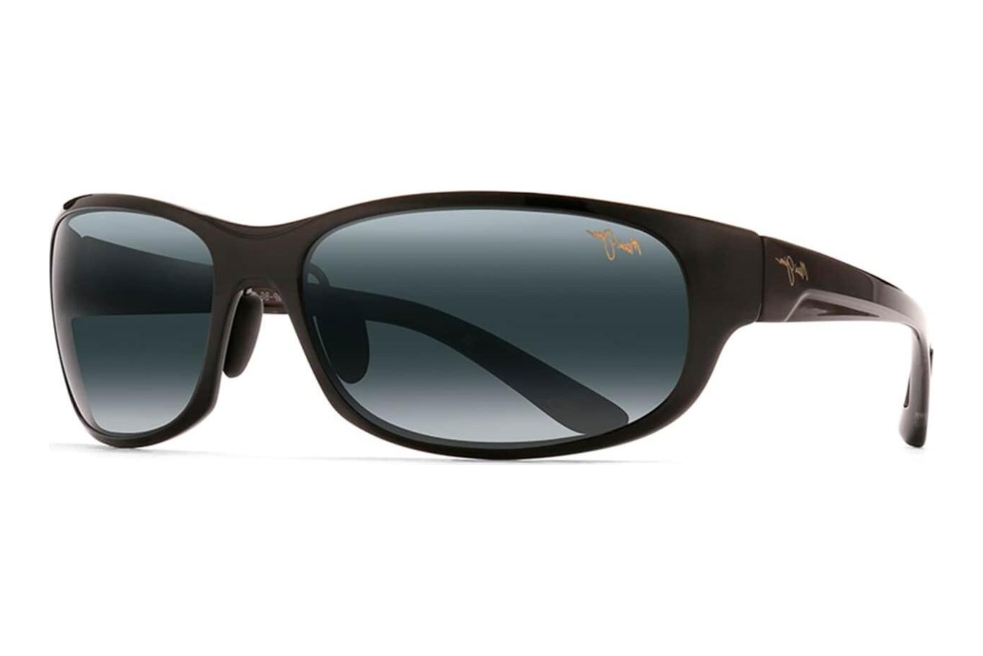 Maui Jim Twin Falls 417-02J25 Neutral GreyGloss Black Fade Maui Jim Twin Falls 417-02J25 Neutral GreyGloss Black Fade