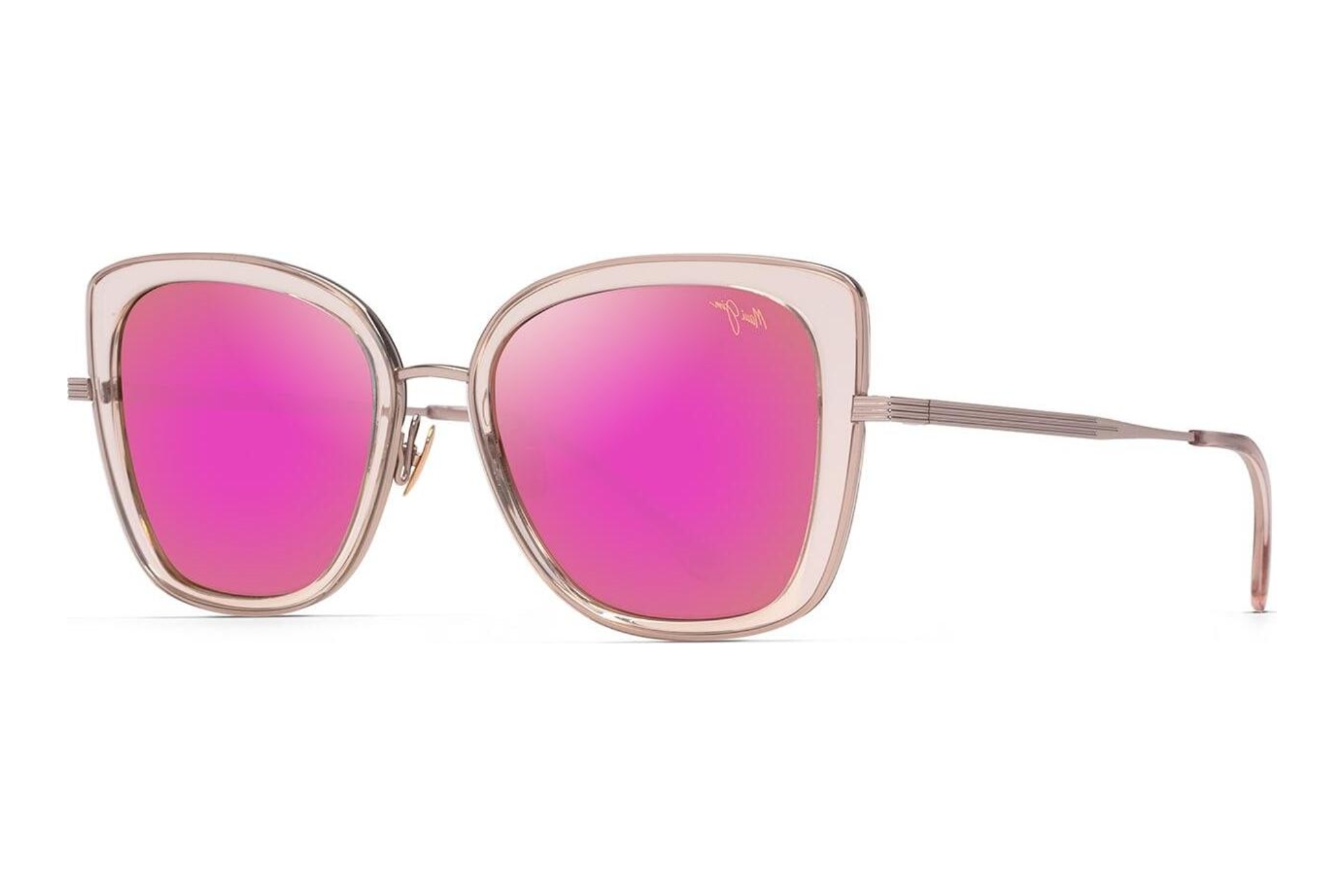Maui Jim Violet Lake P843-09E MAUI SunriseTrans Pink w/Rose Gold Maui Jim Violet Lake P843-09E MAUI SunriseTrans Pink w/Rose Gold