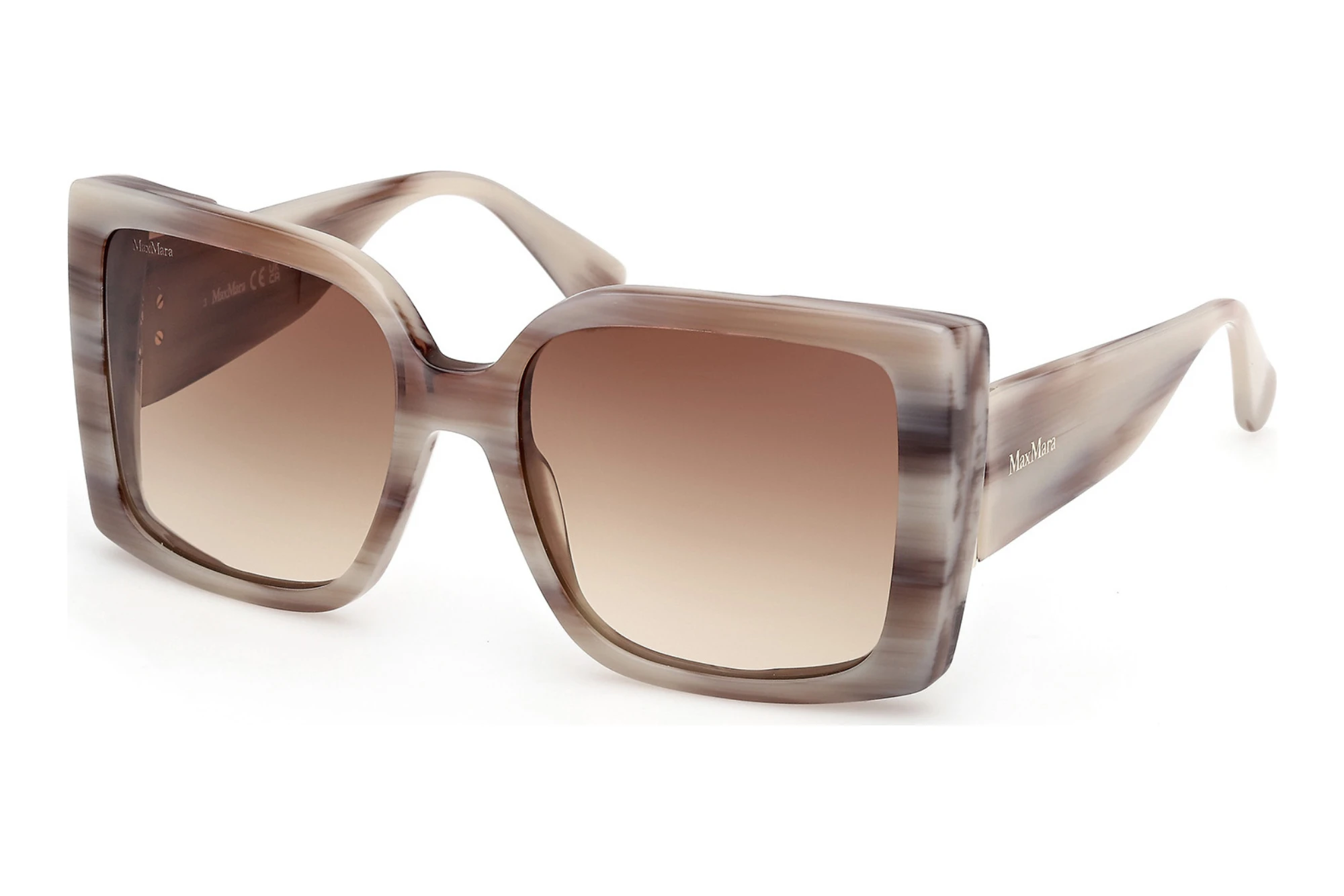 Max Mara MM0131 20F braun verlaufendGrau/Gestreift Max Mara MM0131 20F braun verlaufendGrau/Gestreift