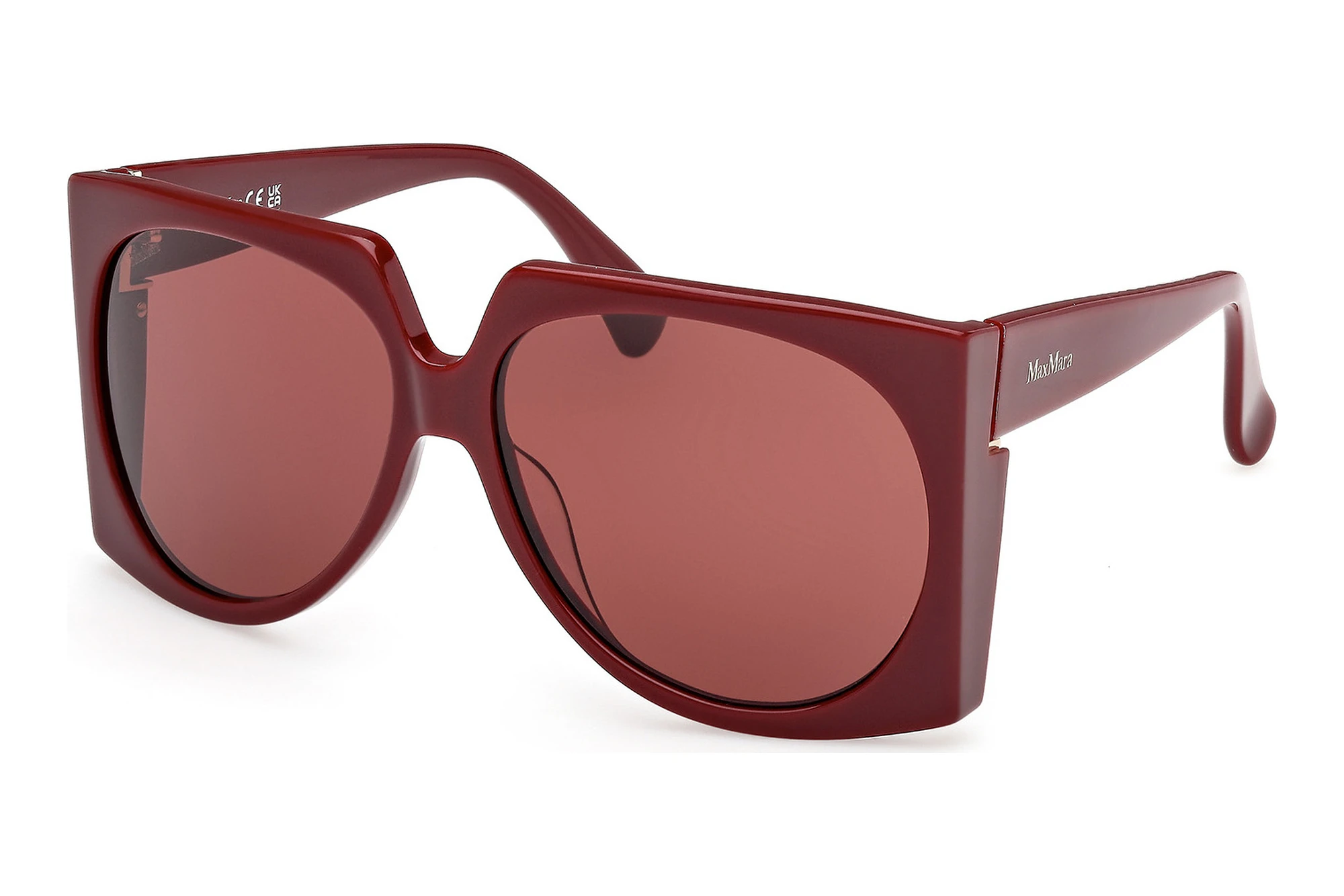 Max Mara MM0133 69S bordeauxBordeaux Glänzend Max Mara MM0133 69S bordeauxBordeaux Glänzend