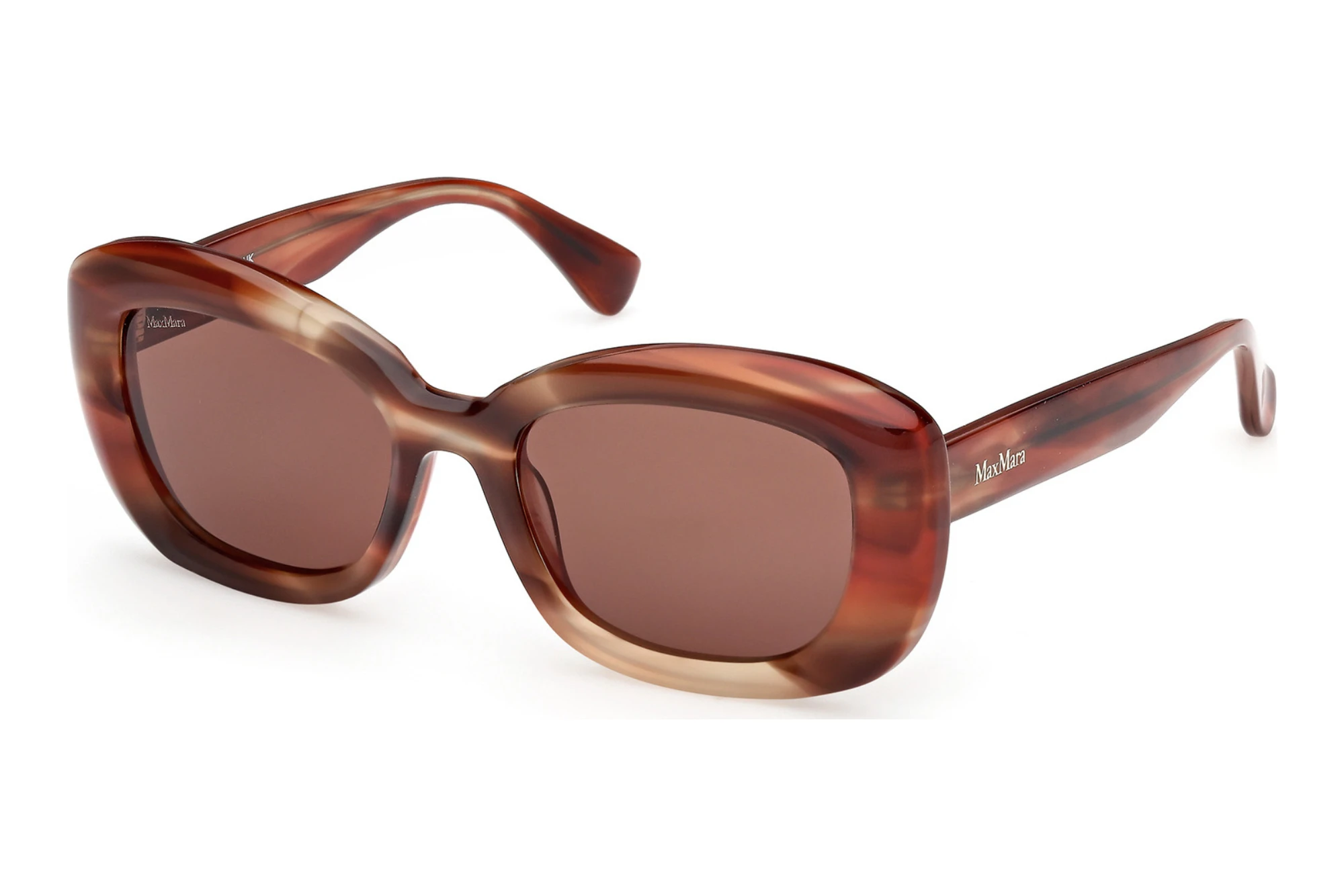 Max Mara MM0170 68E braunOrange /Horn Max Mara MM0170 68E braunOrange /Horn