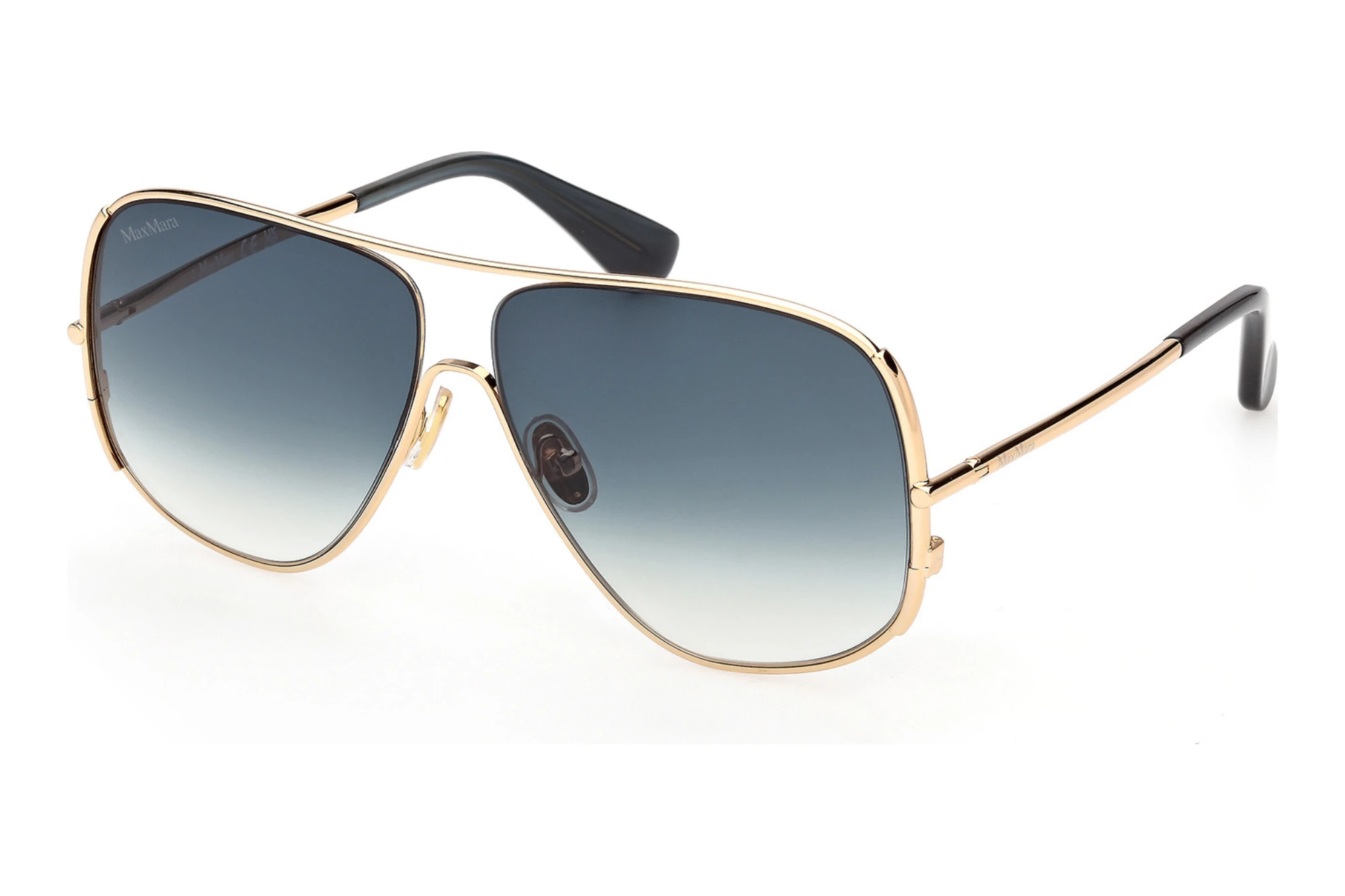 Max Mara MM0190 30P grün verlaufendGlänzend Tiefgold Max Mara MM0190 30P grün verlaufendGlänzend Tiefgold
