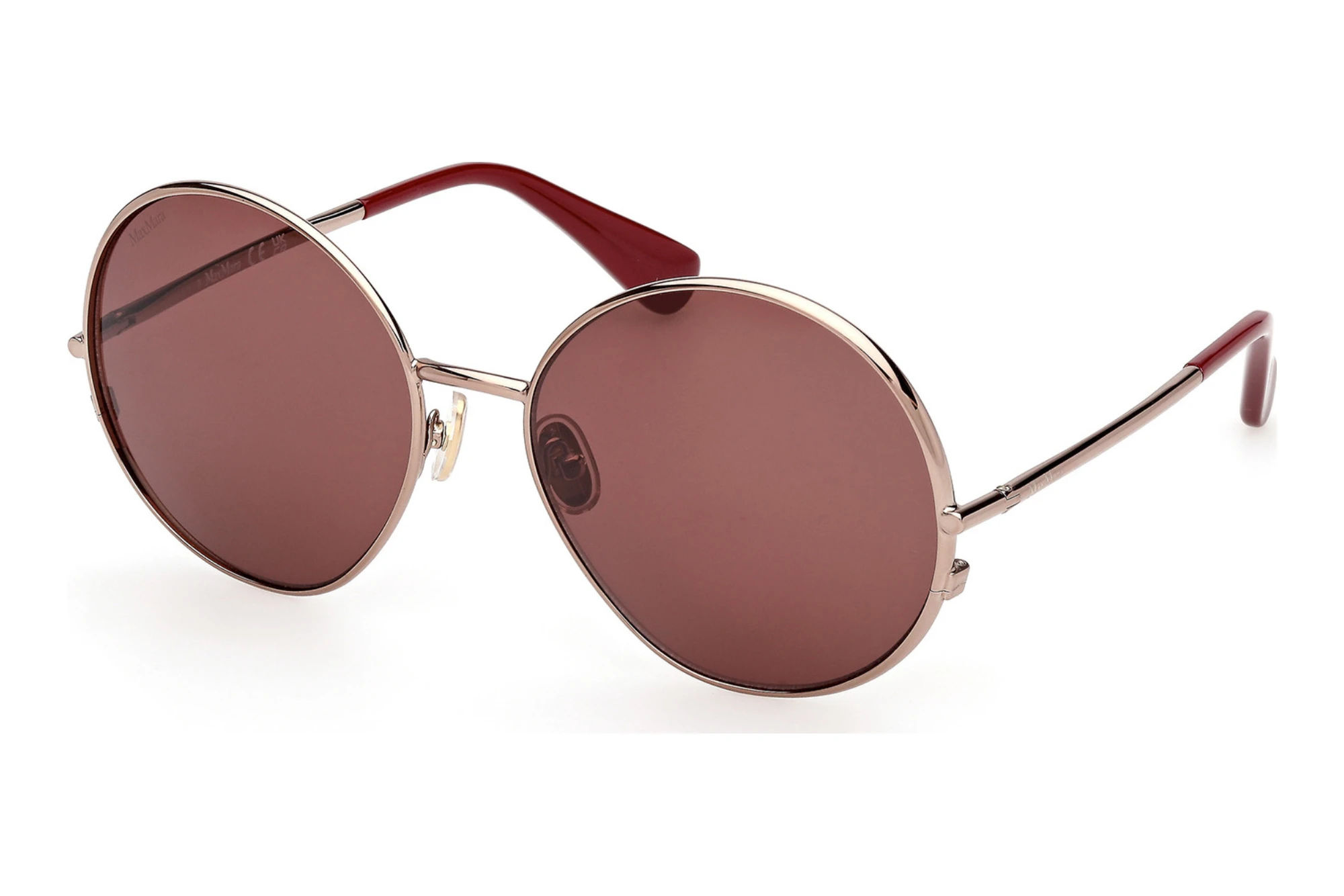 Max Mara MM0191 36S bordeauxGlänzend Dunkel Bronze Max Mara MM0191 36S bordeauxGlänzend Dunkel Bronze