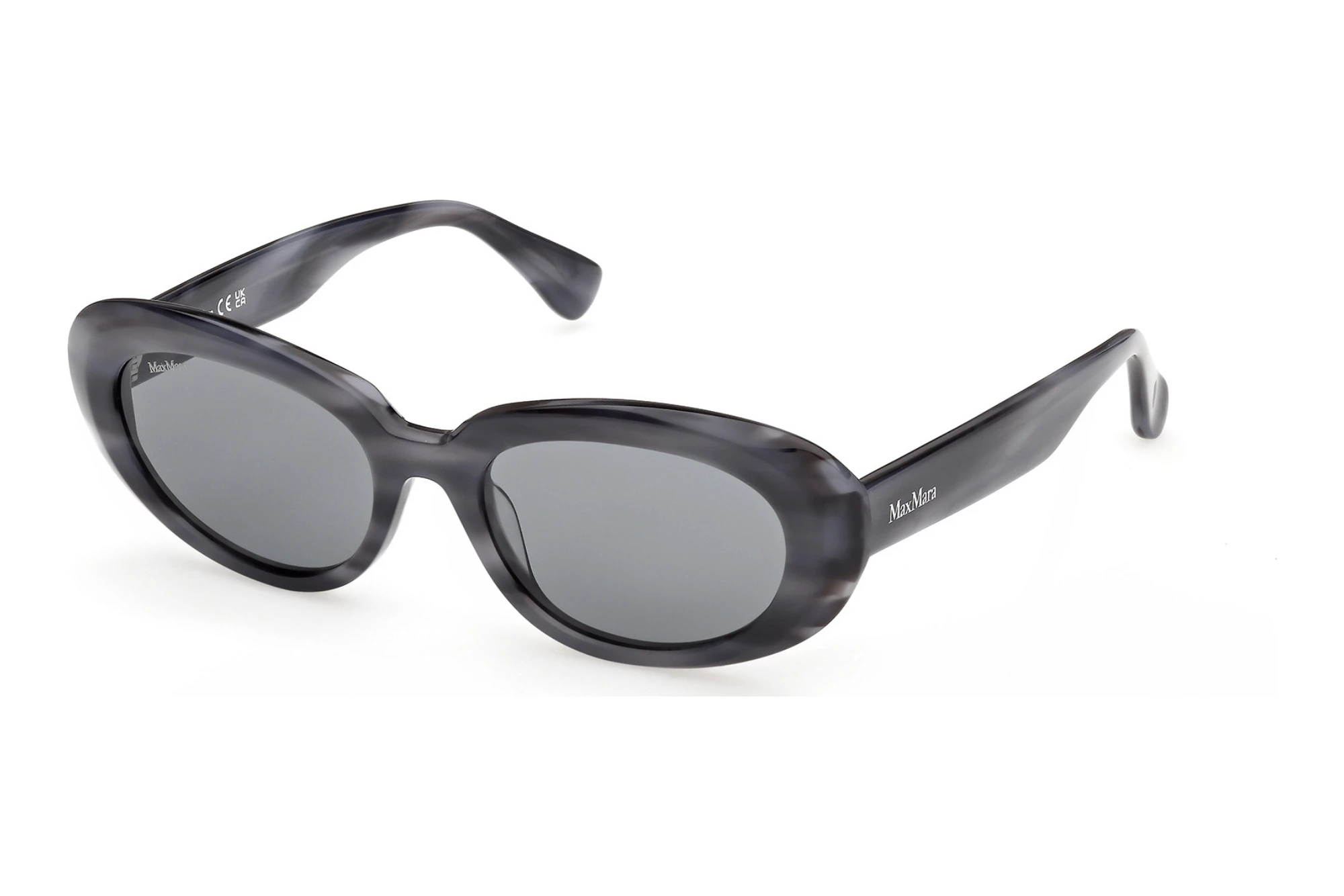 Max Mara MM0196 64A grauGlänzend Hellblau Max Mara MM0196 64A grauGlänzend Hellblau