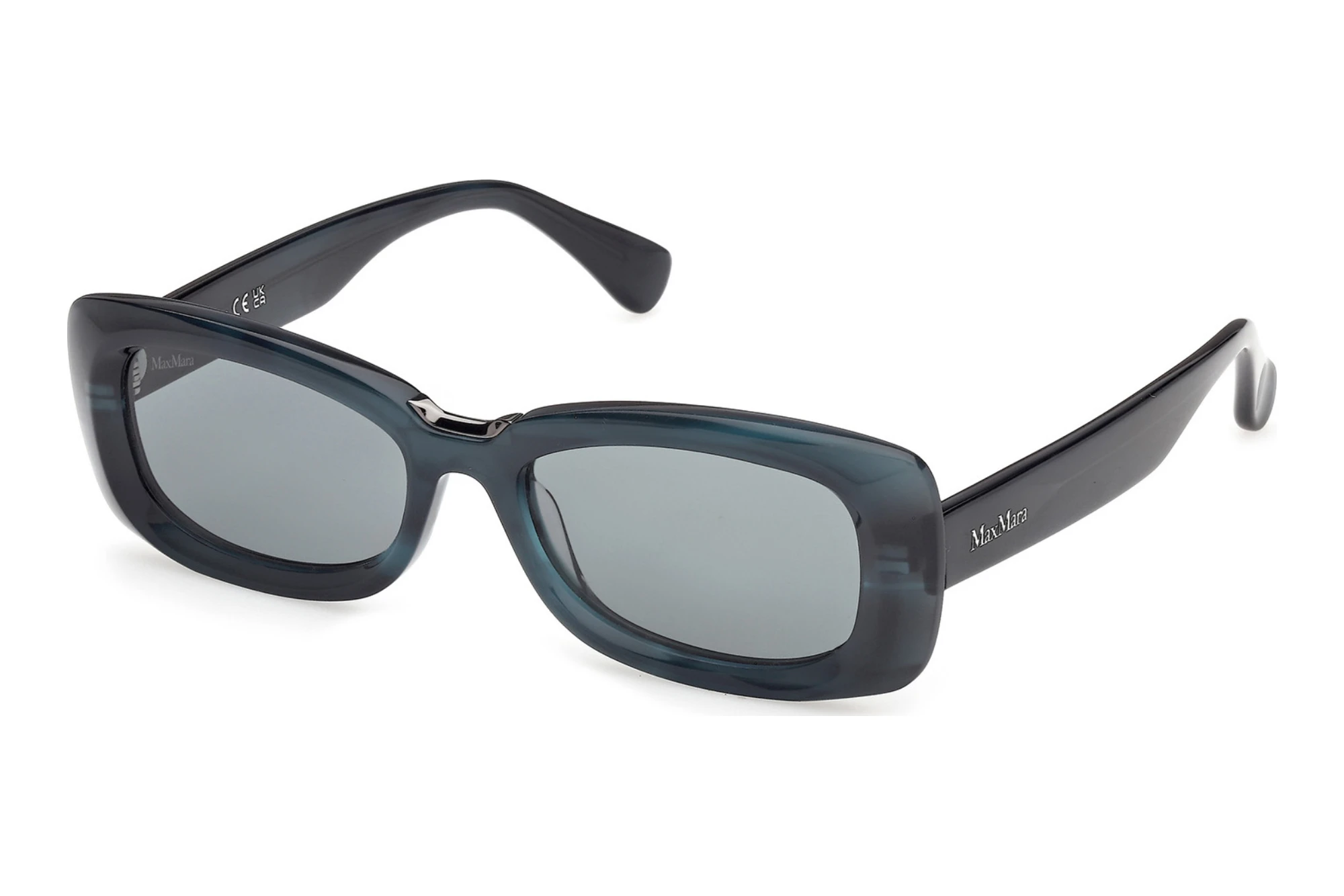 Max Mara MM0197 64N grünBunt Horn Max Mara MM0197 64N grünBunt Horn