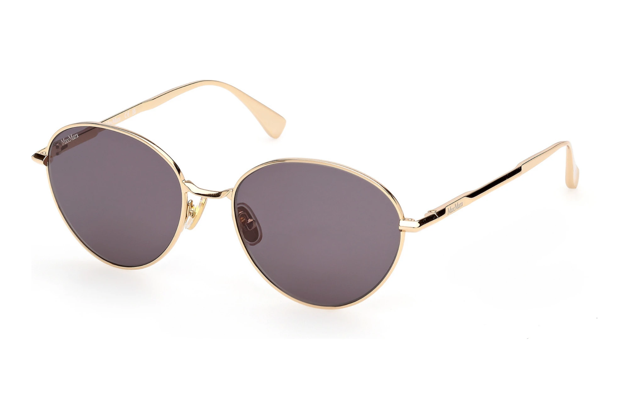 Max Mara MM0200 30A grauGlänzend Tiefgold Max Mara MM0200 30A grauGlänzend Tiefgold