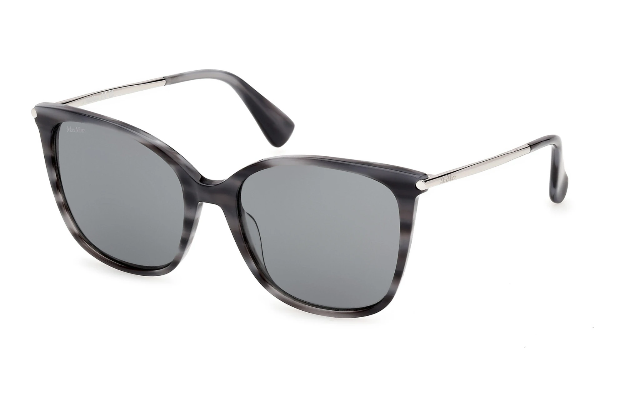 Max Mara MM0202 64A grauHellblau /Gestreift Max Mara MM0202 64A grauHellblau /Gestreift